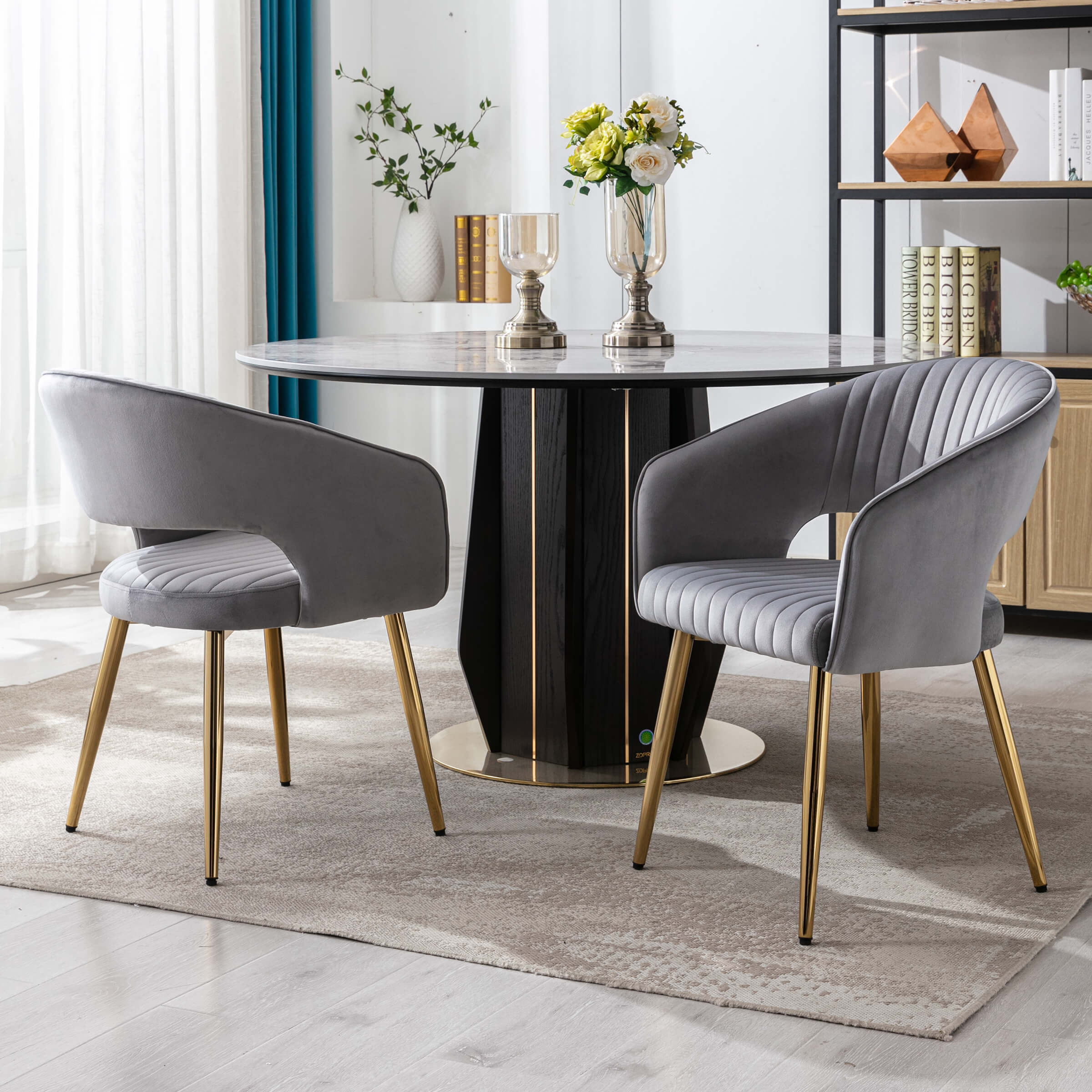 Modern Dining Chairs Set of 2 - 3059DC - Image 36