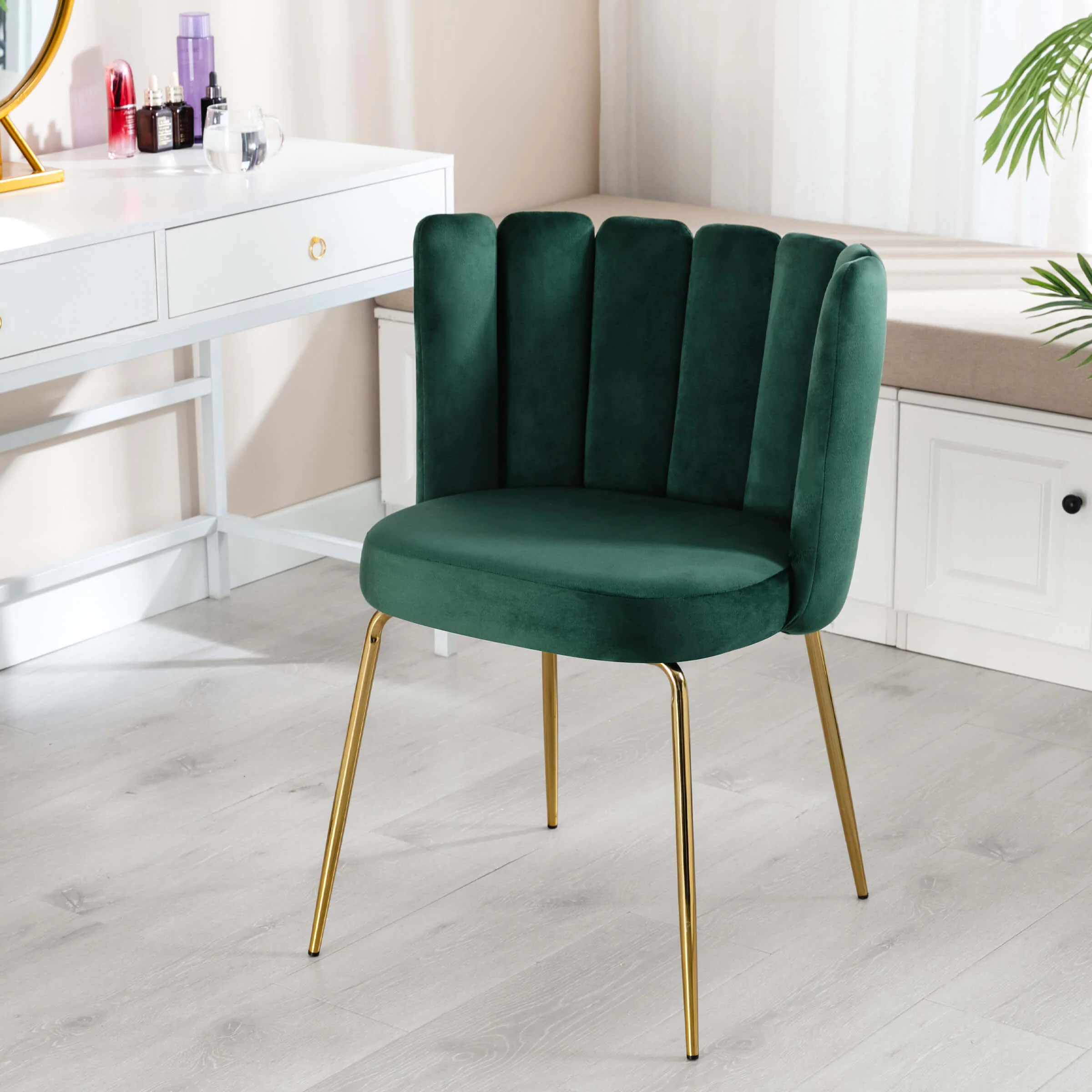Modern Metal Legs Dining Chairs Set of 2 - 9029DC - Image 32