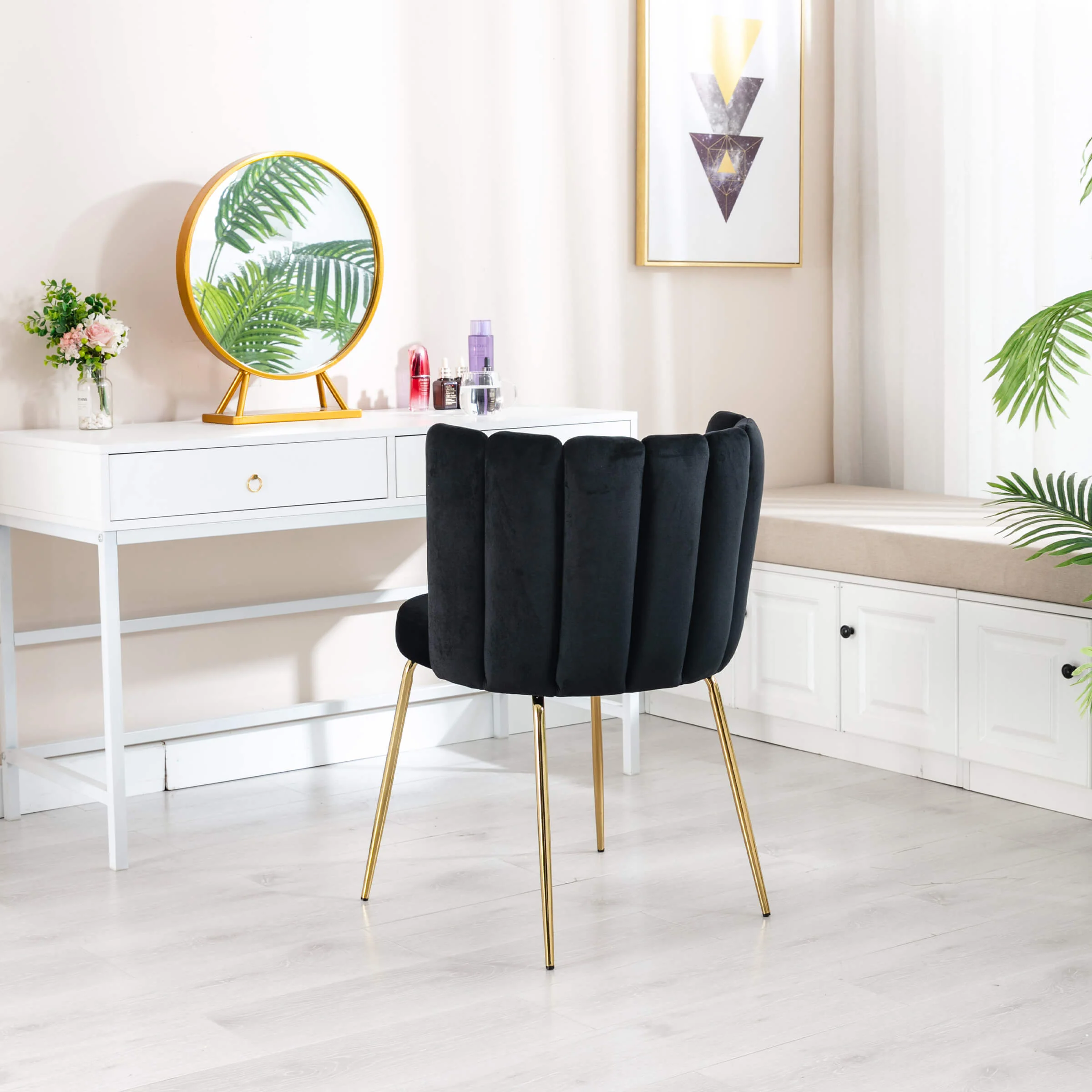 Modern Metal Legs Dining Chairs Set of 2 - 9029DC - Image 48