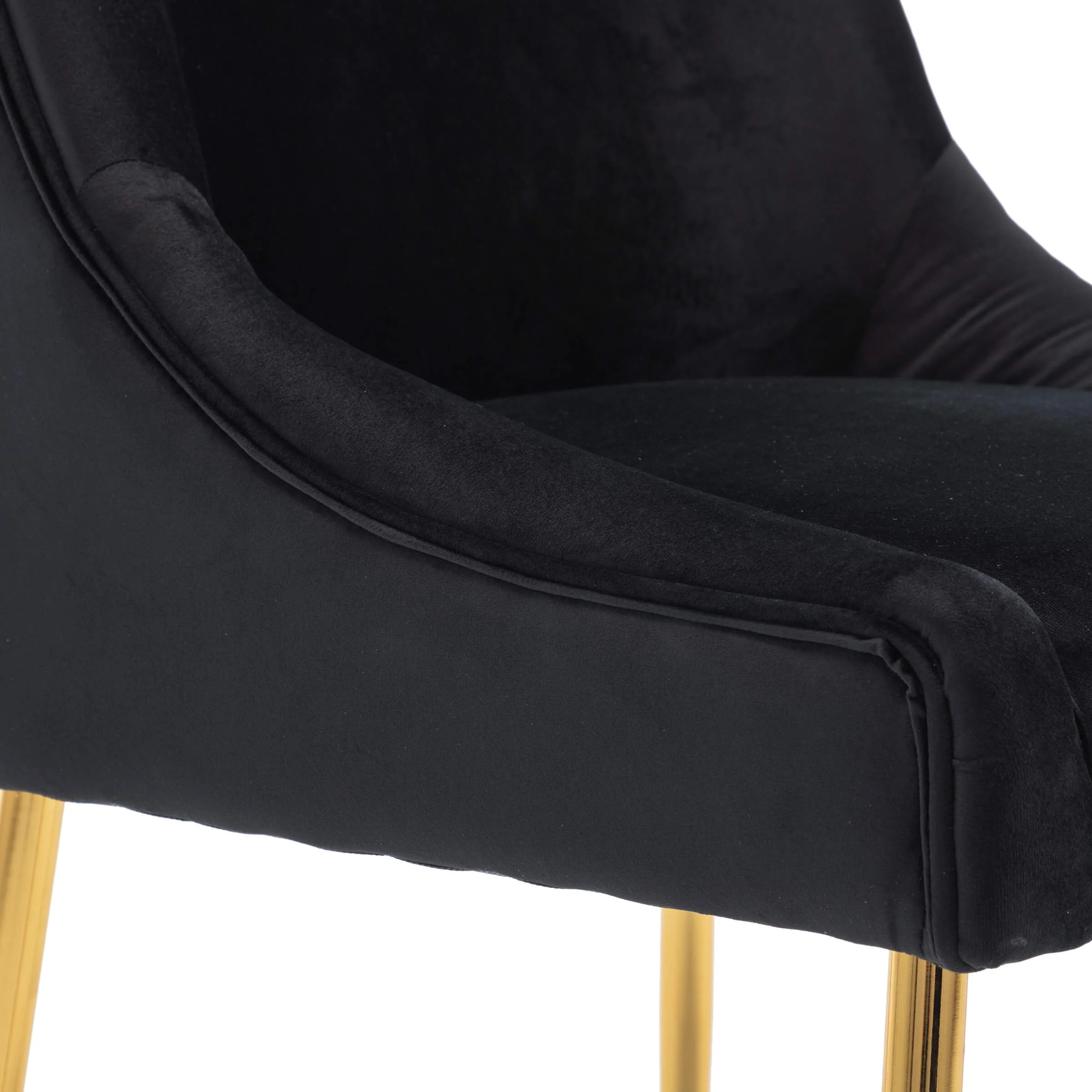 Modern Velvet Upholstered Dining Chairs Set of 2 - 1469DC - Image 10
