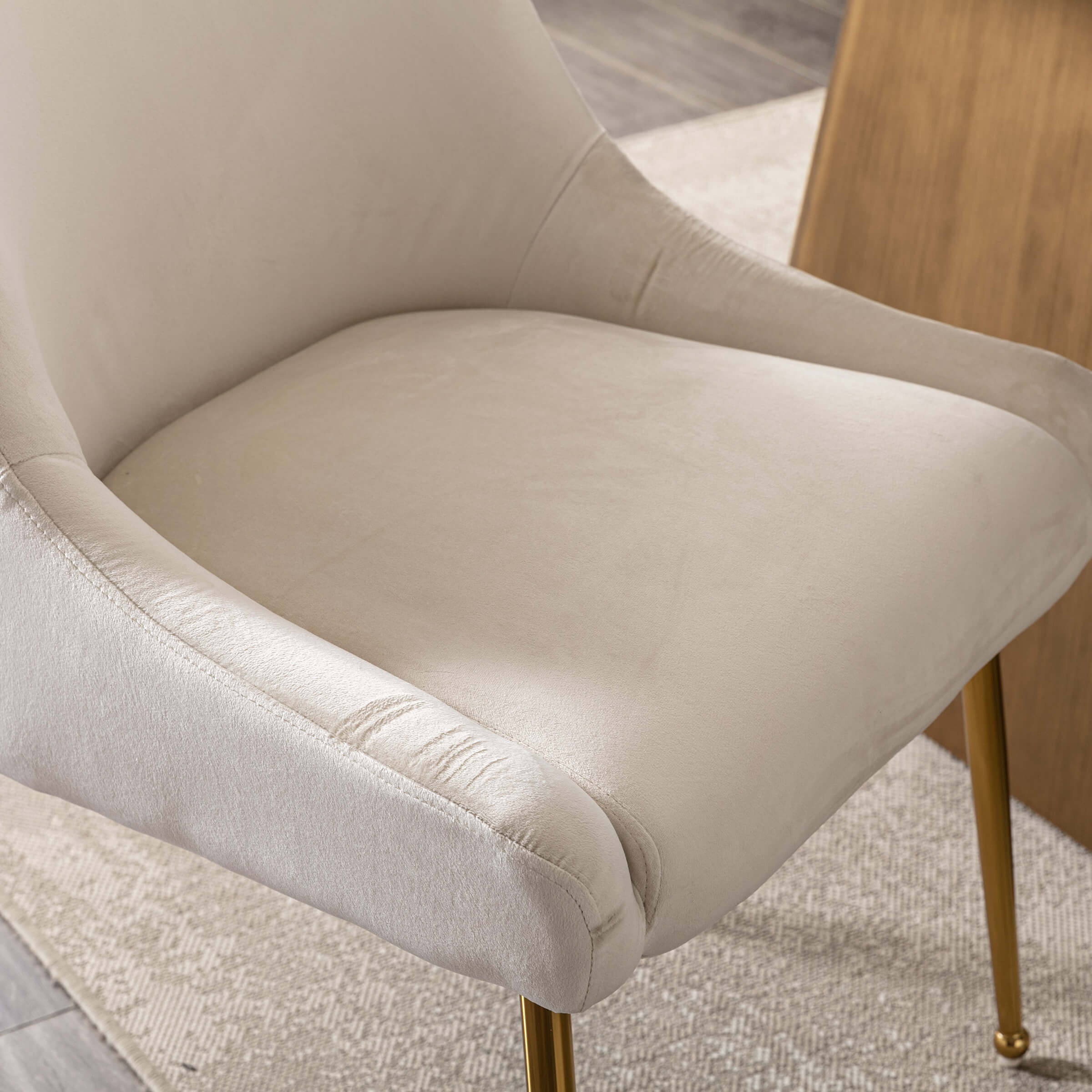 Modern Velvet Upholstered Dining Chairs Set of 2 - 1469DC - Image 18