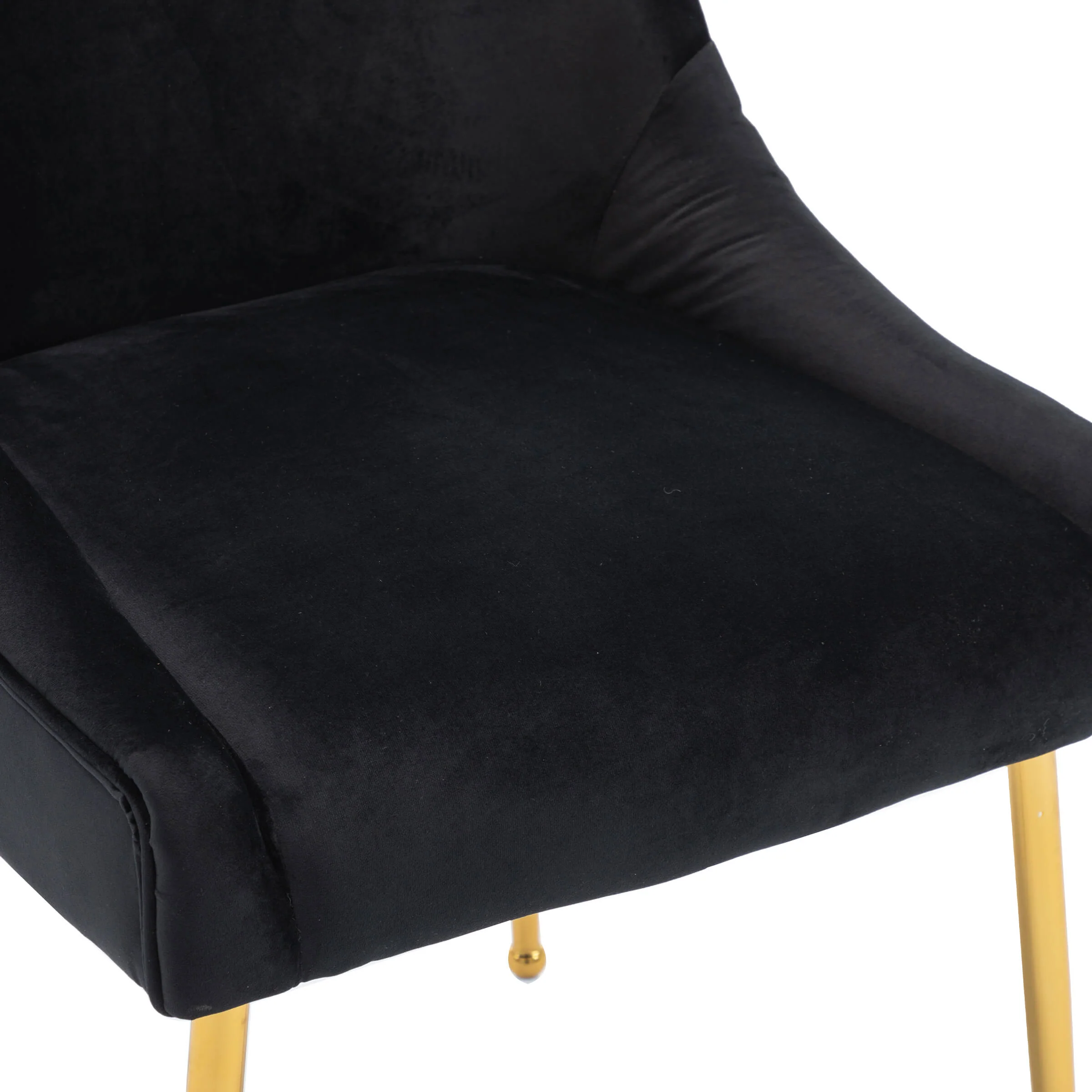 Modern Velvet Upholstered Dining Chairs Set of 2 - 1469DC - Image 9