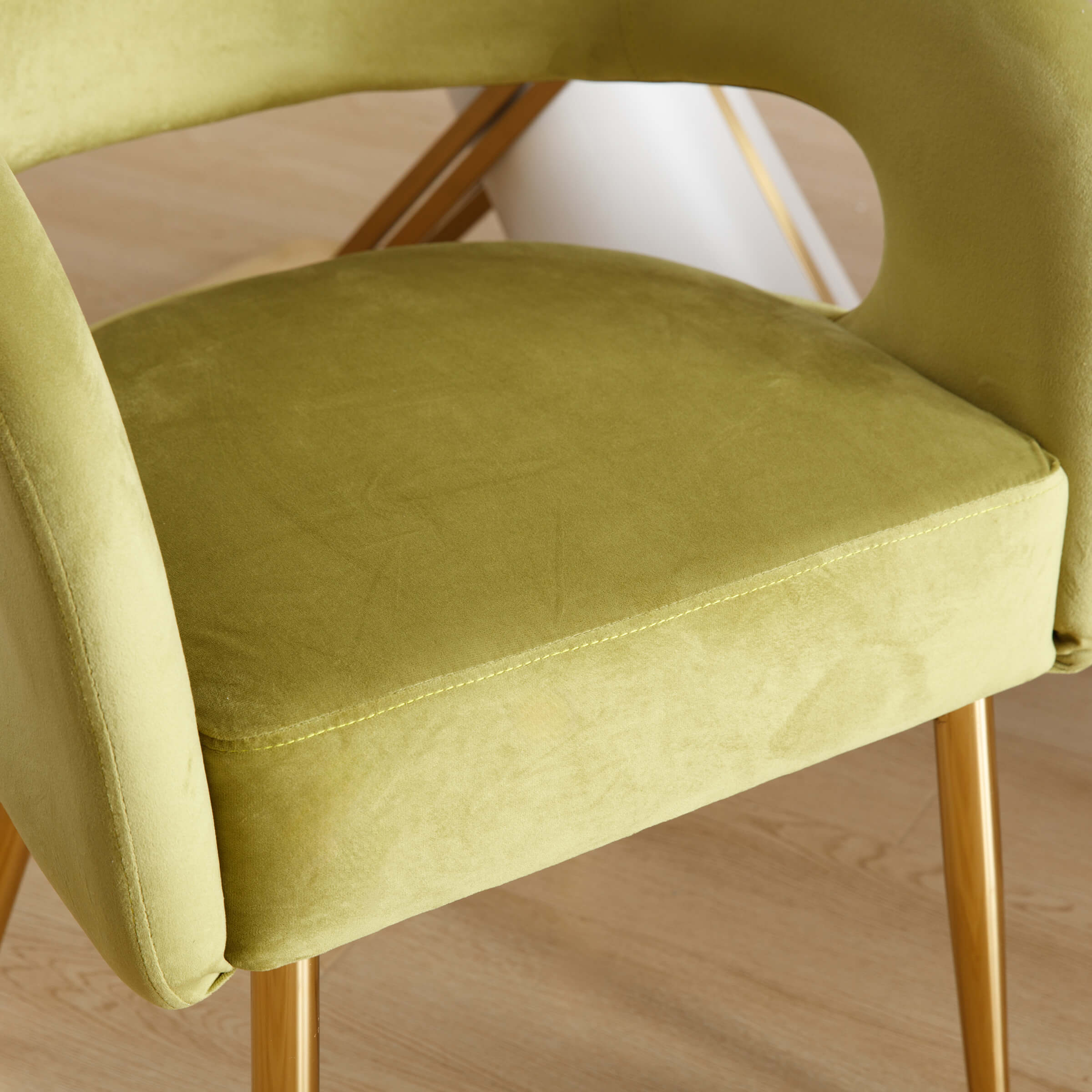 Velvet Upholstered Dining Chairs Set of 2 - 1777DC - Image 16