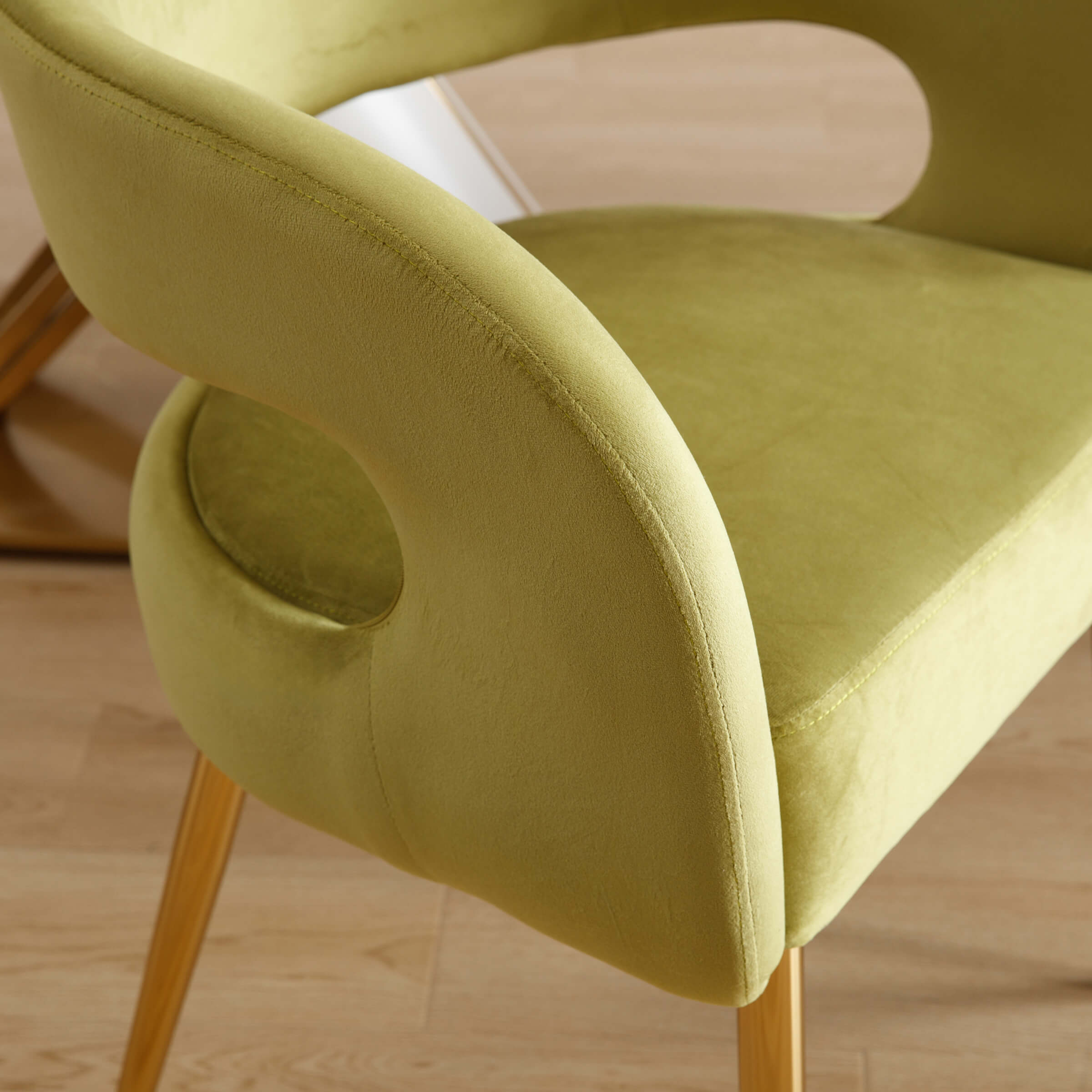 Velvet Upholstered Dining Chairs Set of 2 - 1777DC - Image 17