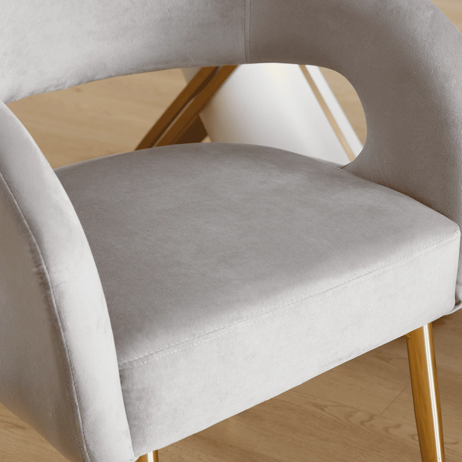 Velvet Upholstered Dining Chairs Set of 2 - 1777DC - Image 25