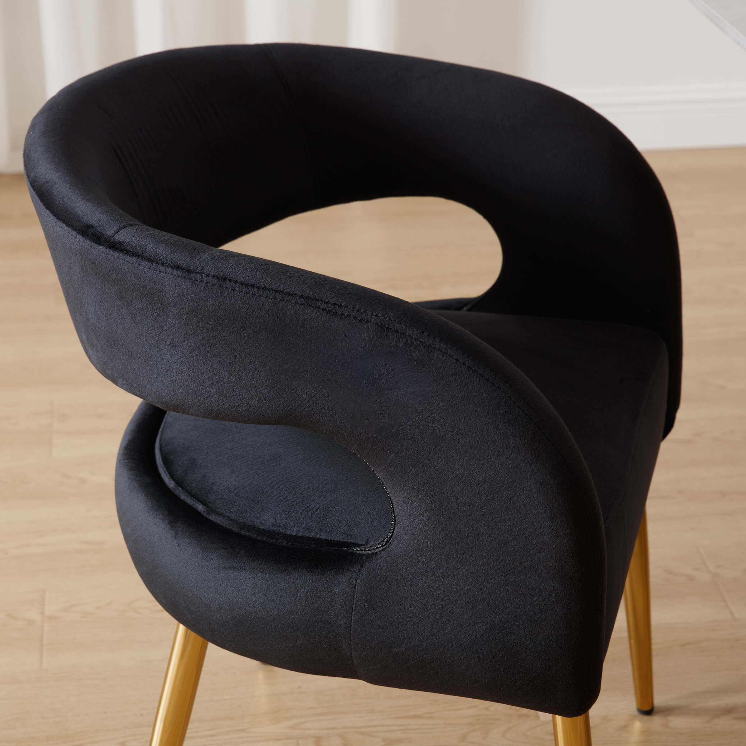 Velvet Upholstered Dining Chairs Set of 2 - 1777DC - Image 32