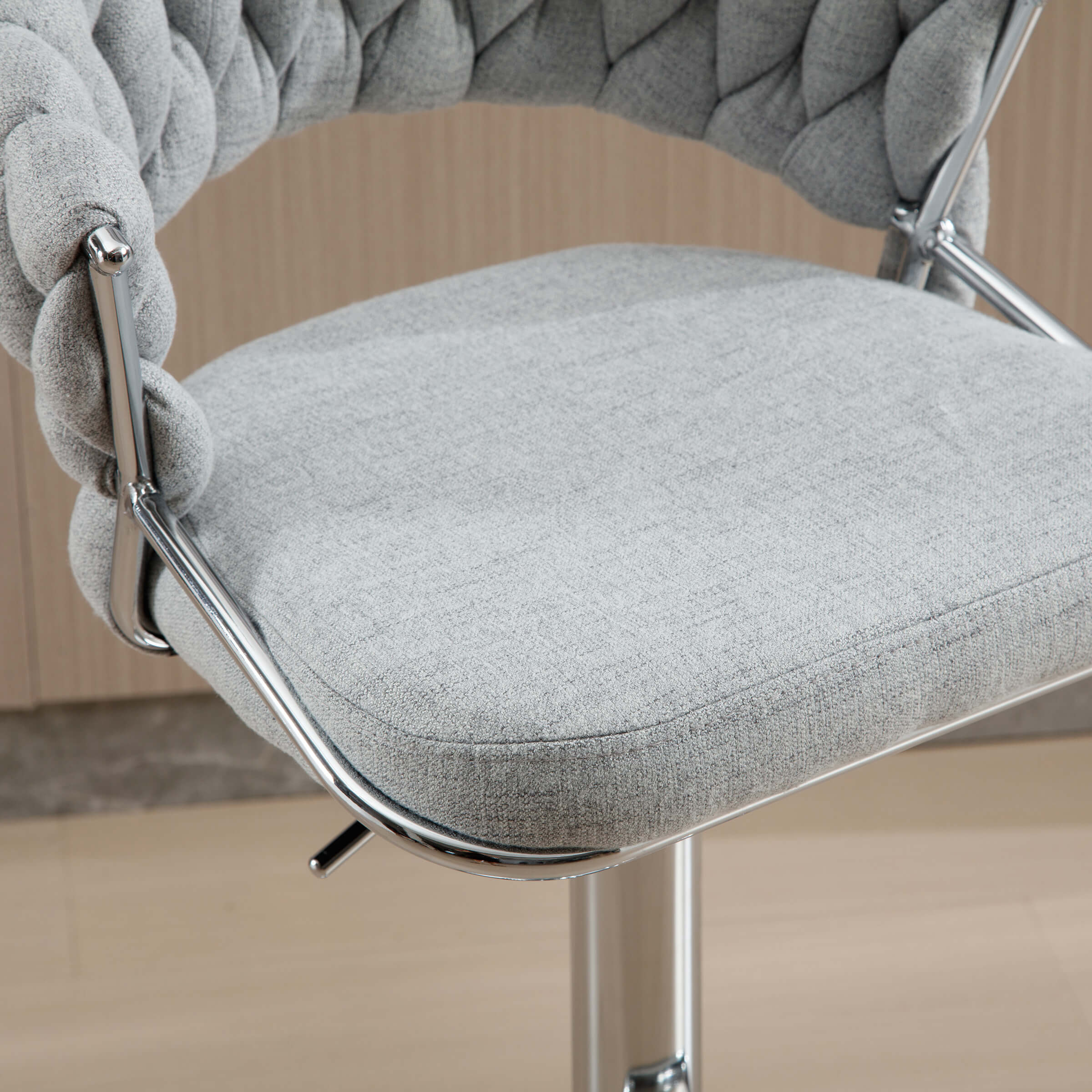 Woven Swivel Bar Stools Set of 2 - 1560AB - Image 19
