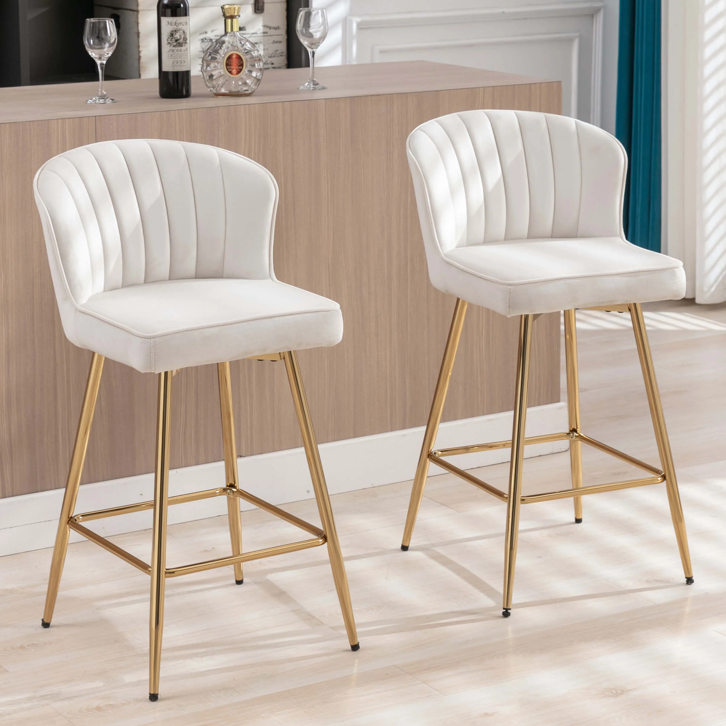 Curved Back Counter Stools Set of 2 - 8684CS - Image 22