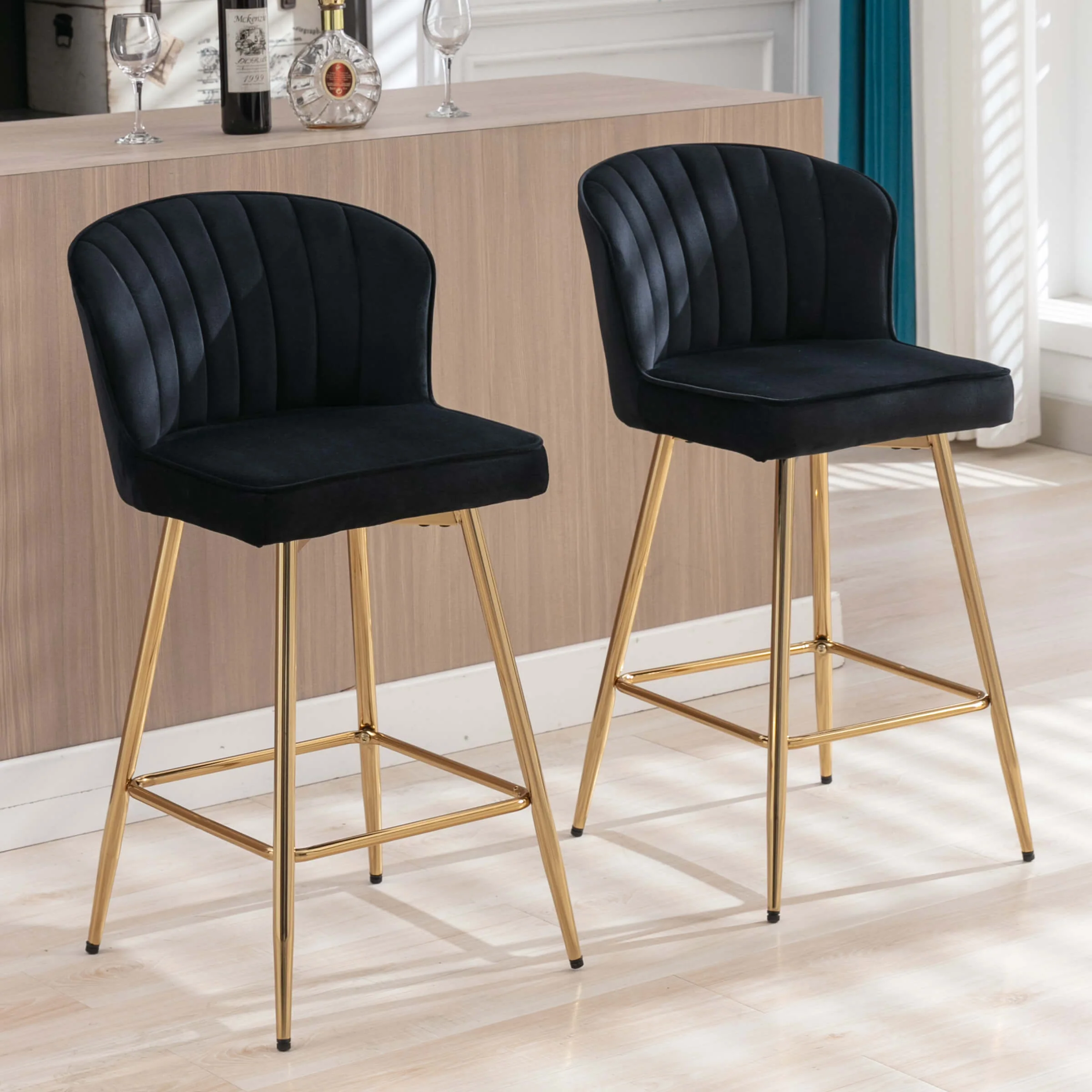 Curved Back Counter Stools Set of 2 - 8684CS - Image 30