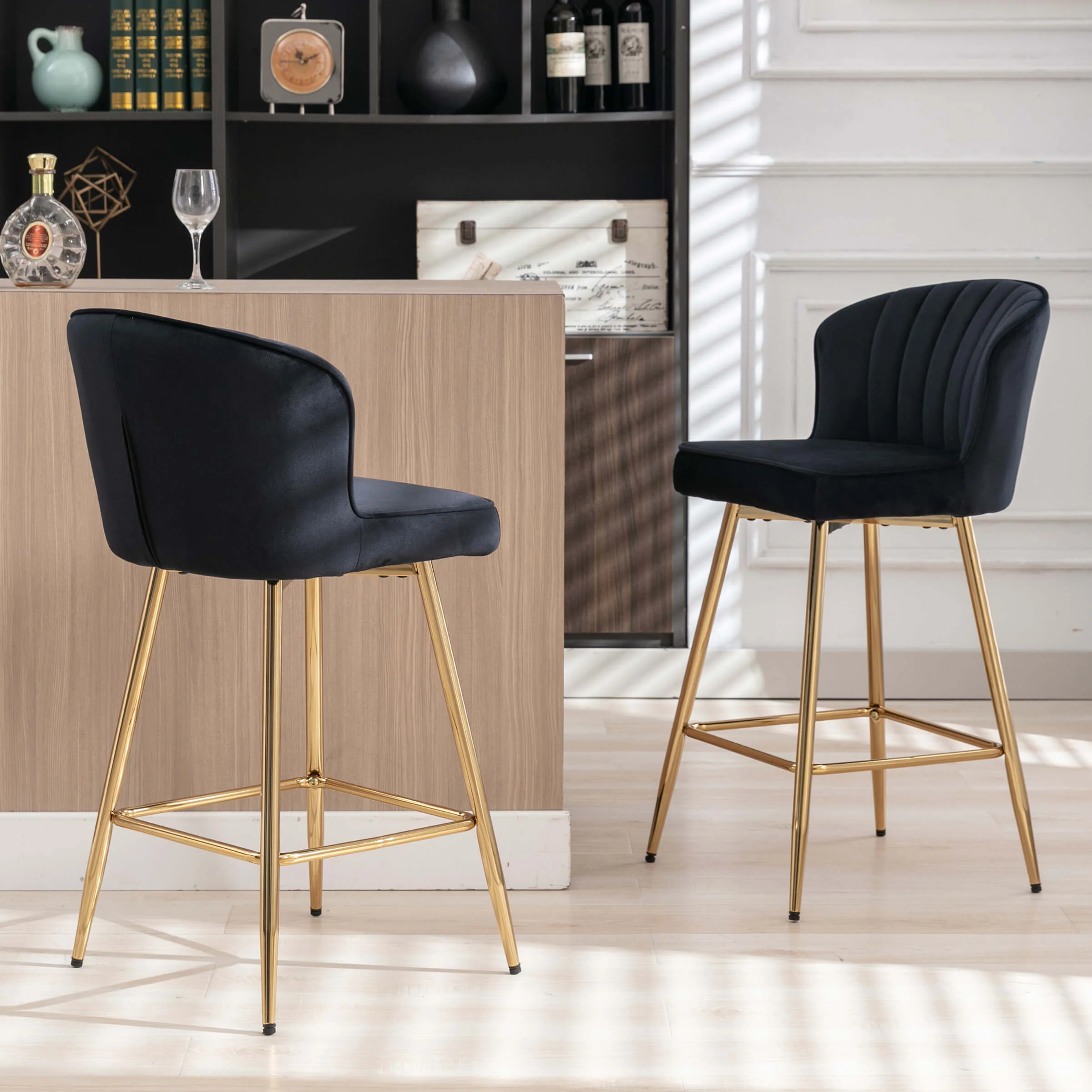 Curved Back Counter Stools Set of 2 - 8684CS - Image 32