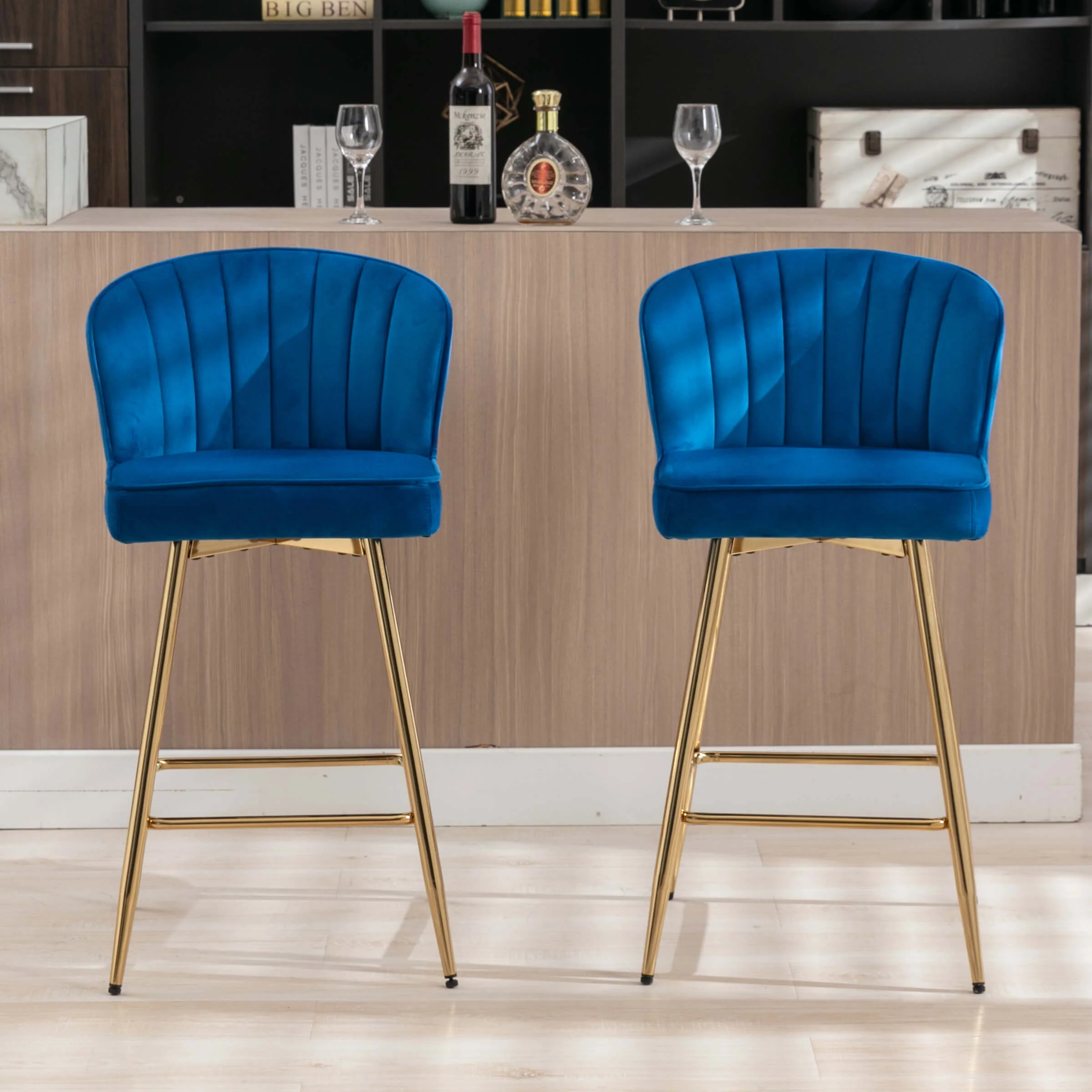 Curved Back Counter Stools Set of 2 - 8684CS - Image 37