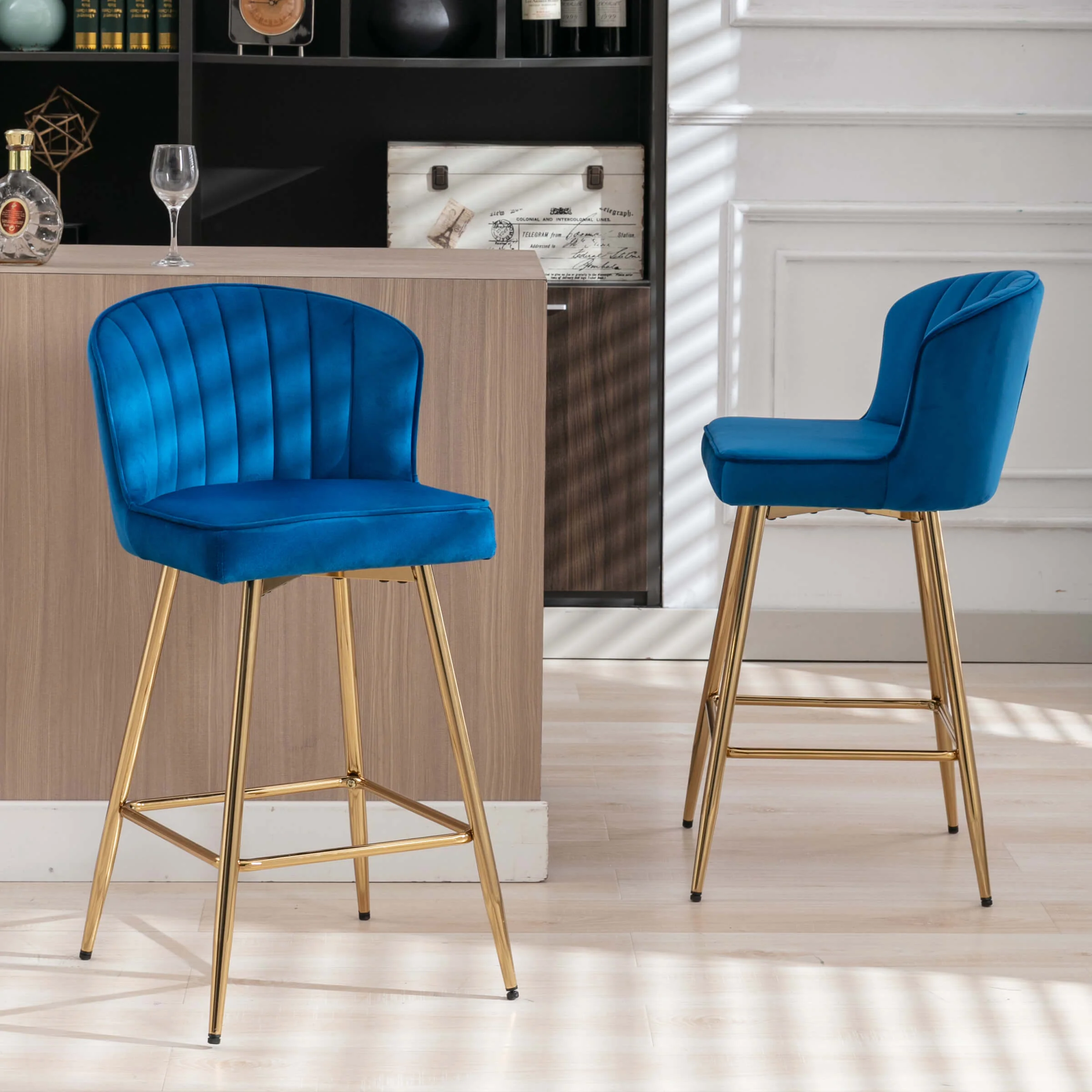 Curved Back Counter Stools Set of 2 - 8684CS - Image 38