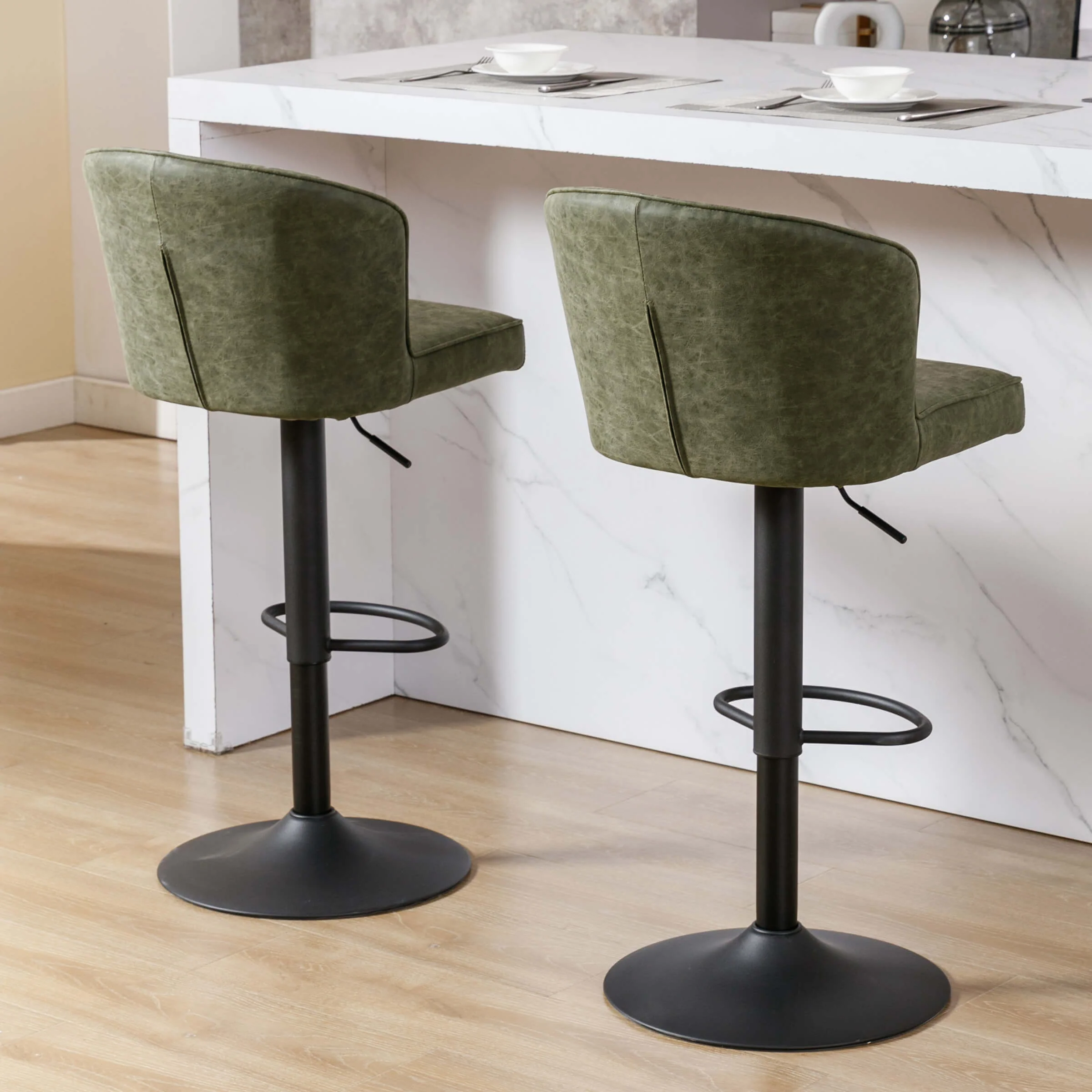 Curved Back Counter Stools Set of 2 - 8684CS - Image 48