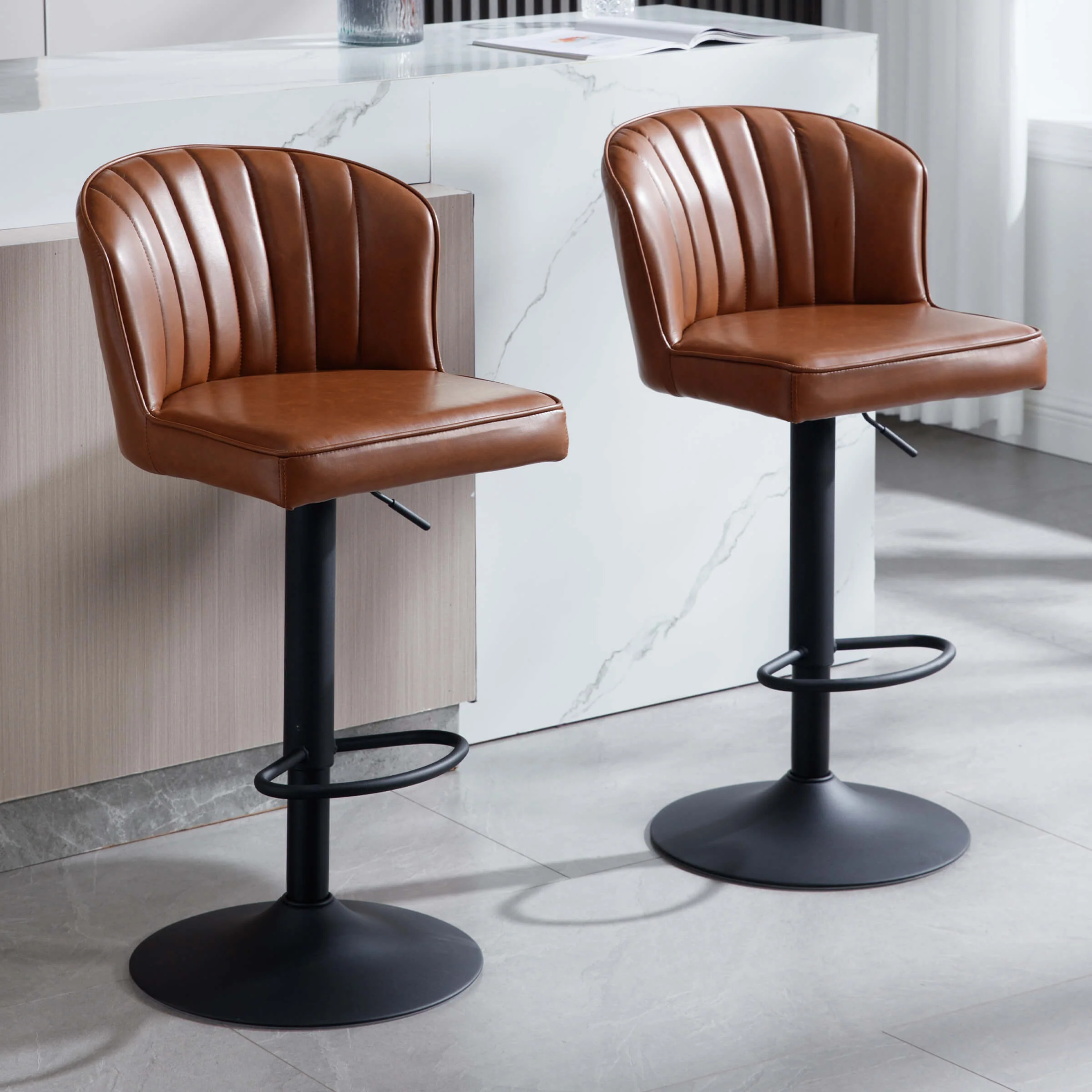 Curved Back Counter Stools Set of 2 - 8684CS - Image 54