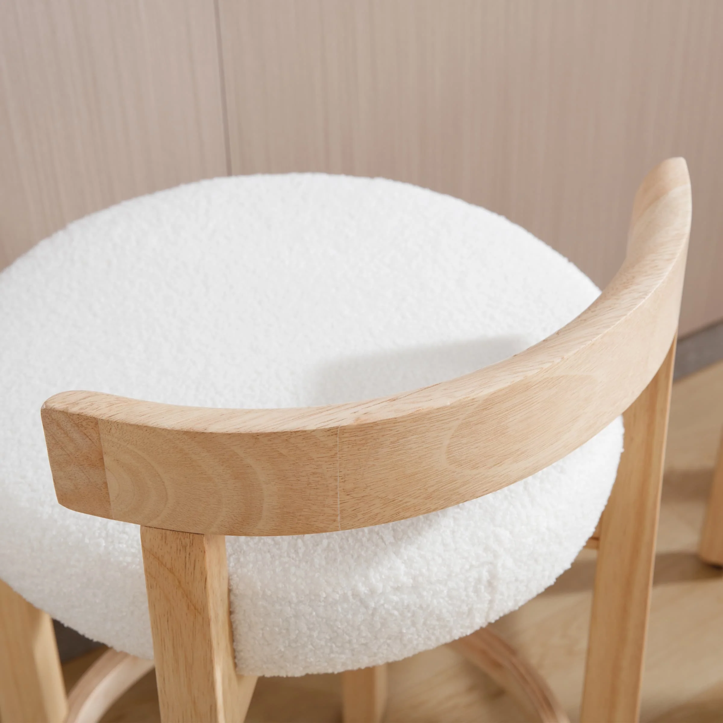 26.5"H Round Cushion Bar Stools Set of 2 - 5733CS - Image 14