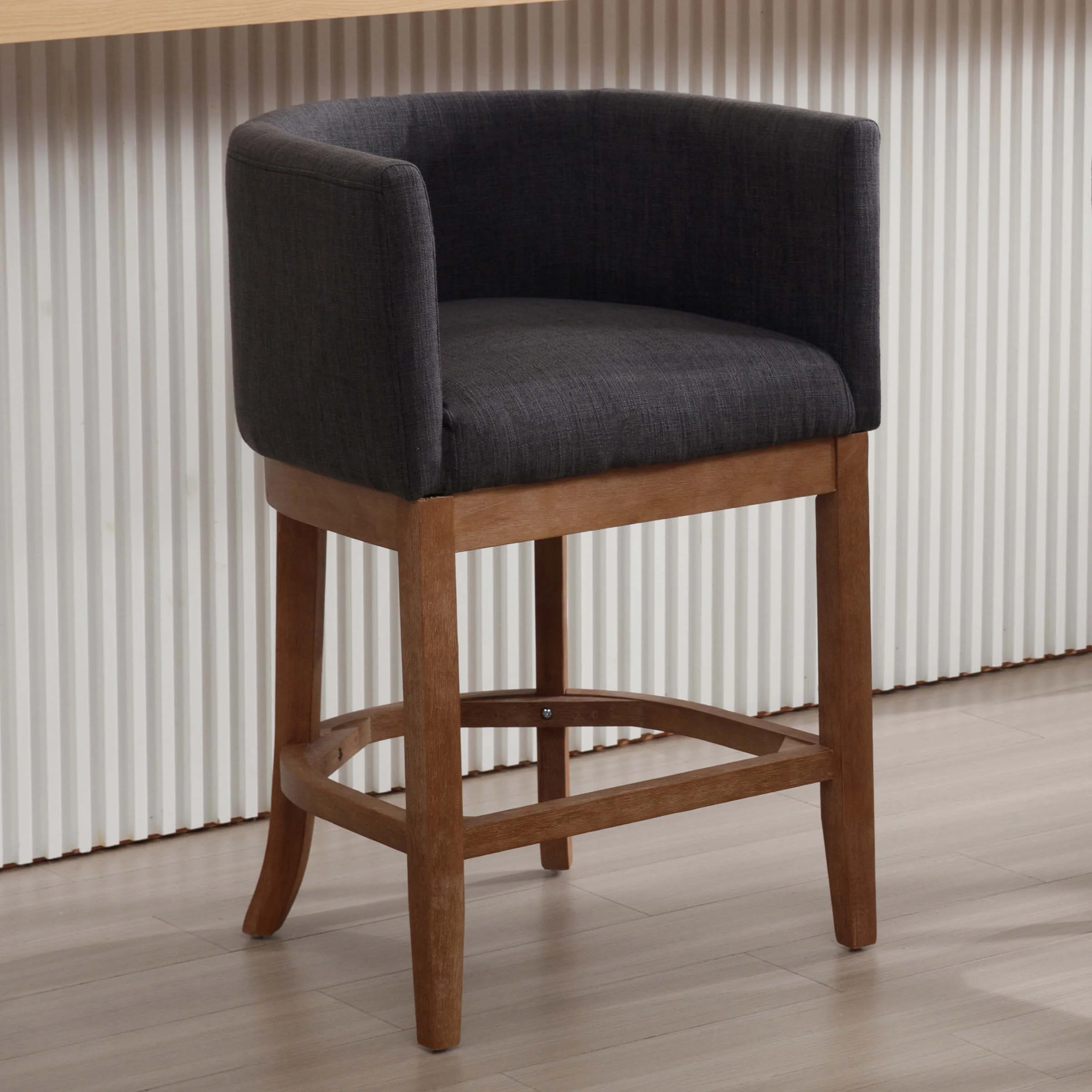 26.75"H Linen Counter Stool 1 PCS - 2004CS - Image 10