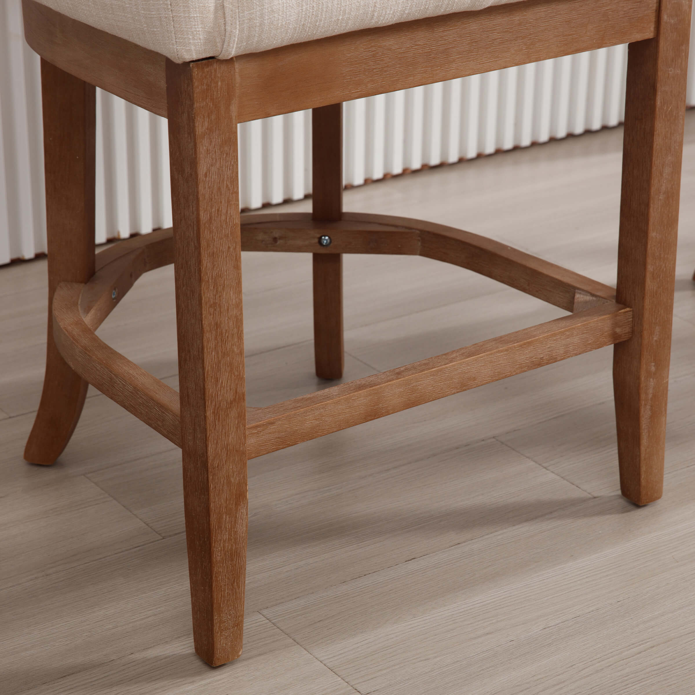 26.75"H Linen Counter Stool 1 PCS - 2004CS - Image 8