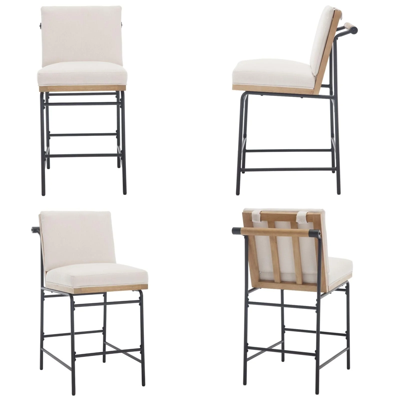 26"H Removable Cushion Counter Height Stools Set of 2 - 5734CS - Image 17