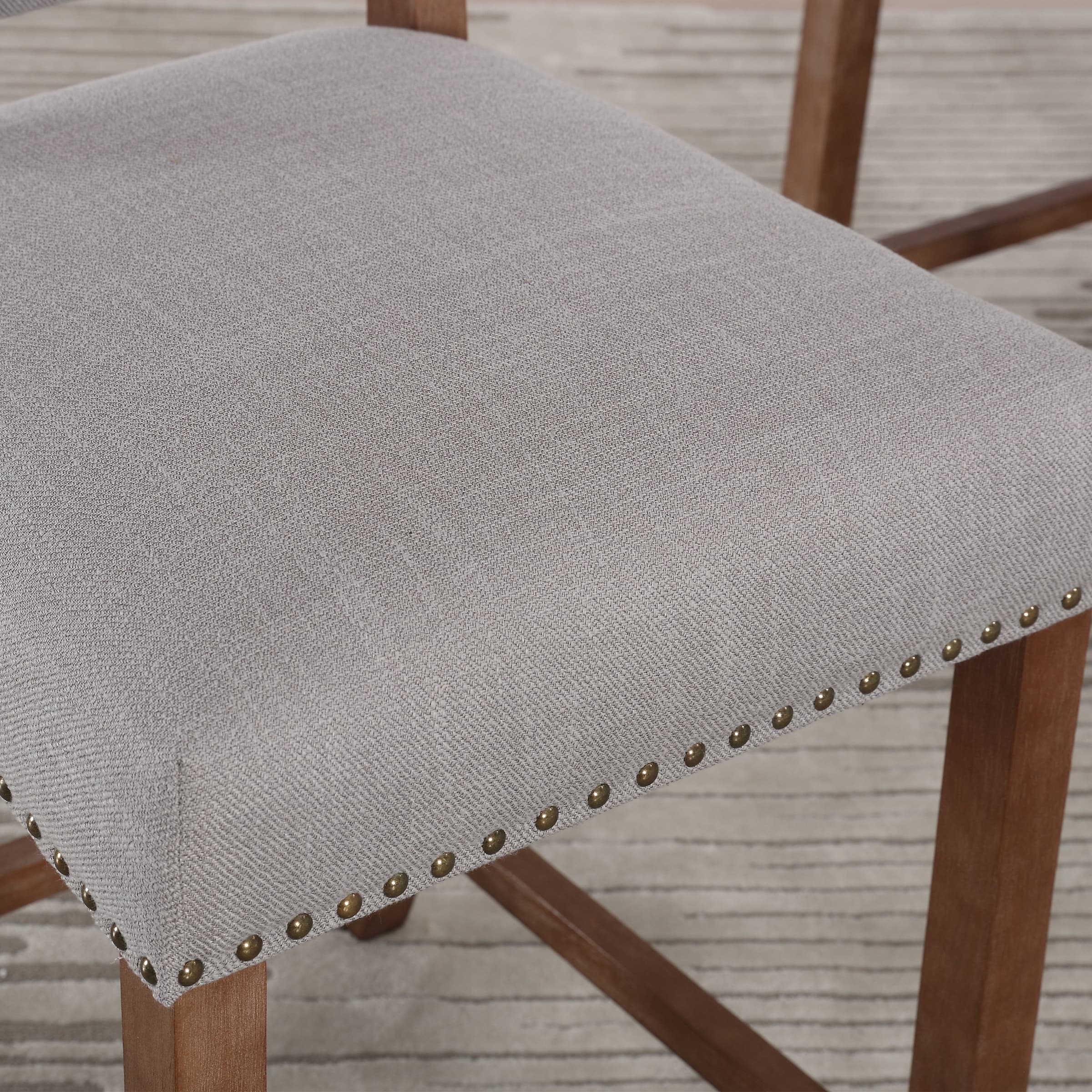 26"H Linen Counter Height Bar Stools Set of 2 - 5699CS - Image 12