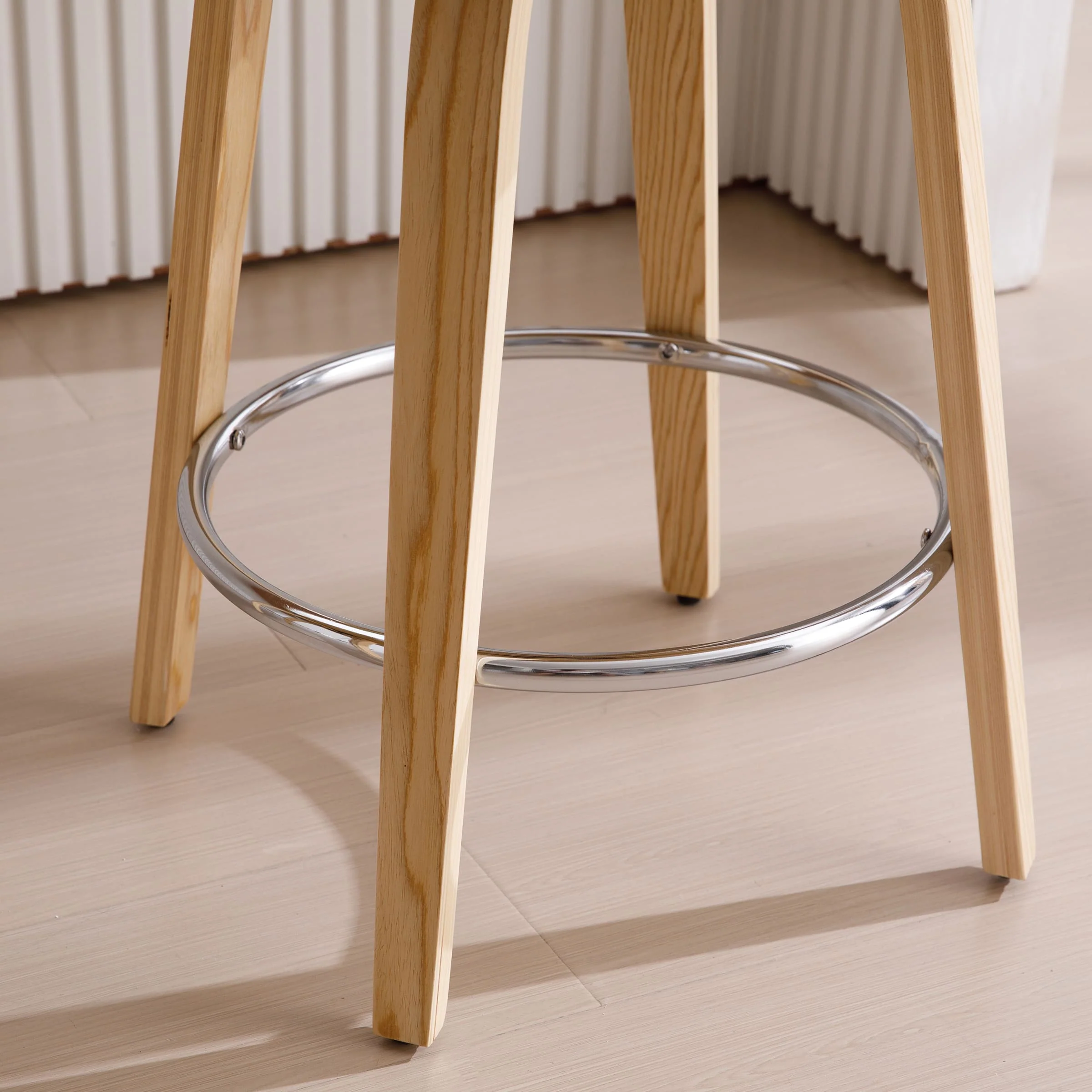 26"H Modern Barrel Swivel Counter Stools Set of 2 - 3075CS - Image 6