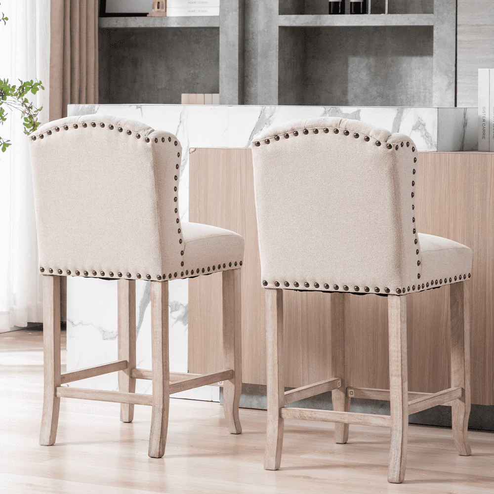 26"H Tufted Counter Stools Set of 2 - 5615CS - Image 3