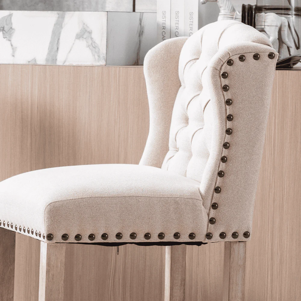 26"H Tufted Counter Stools Set of 2 - 5615CS - Image 4