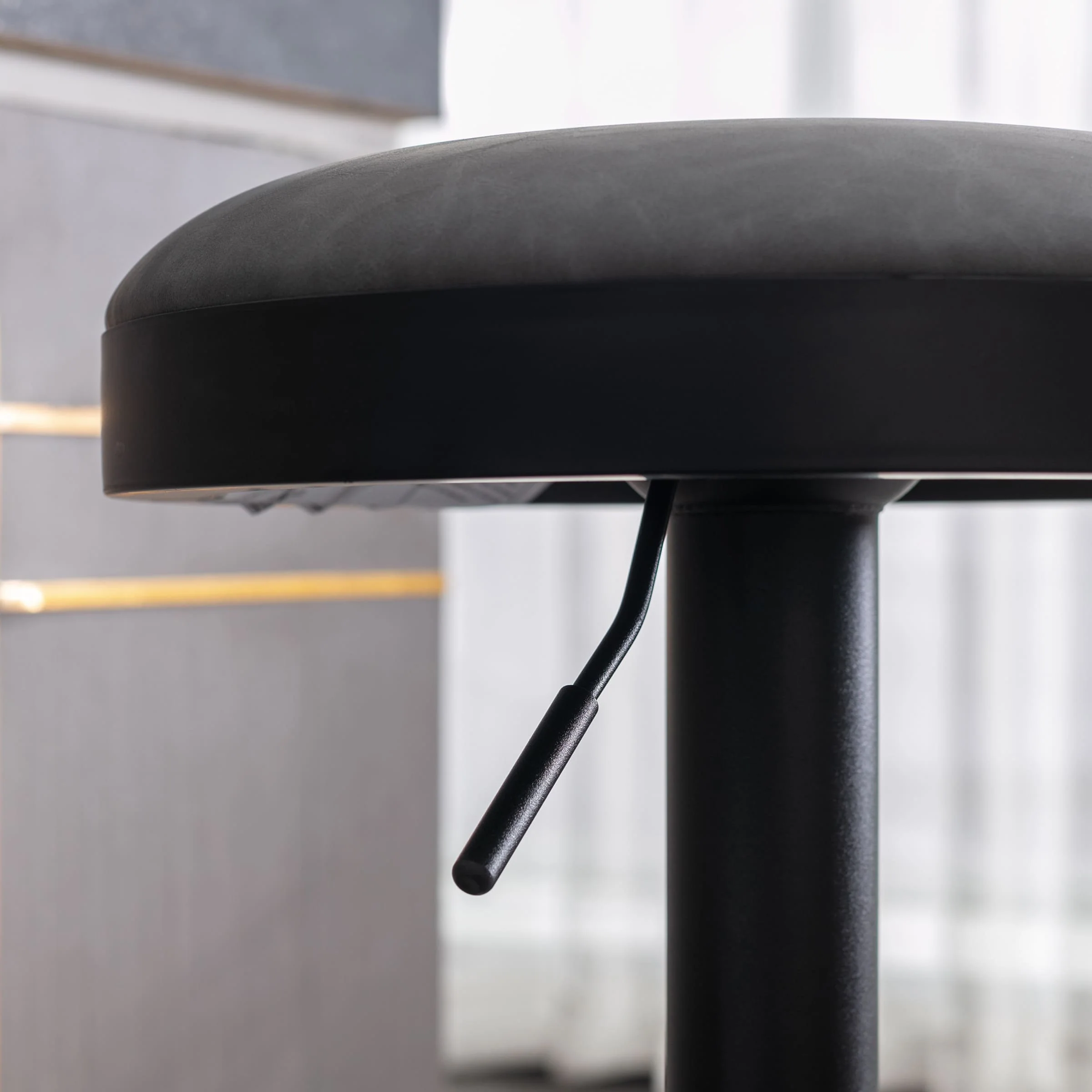 Adjustable Swivel Backless Bar Stool 1 PCS - 90117AB - Image 13