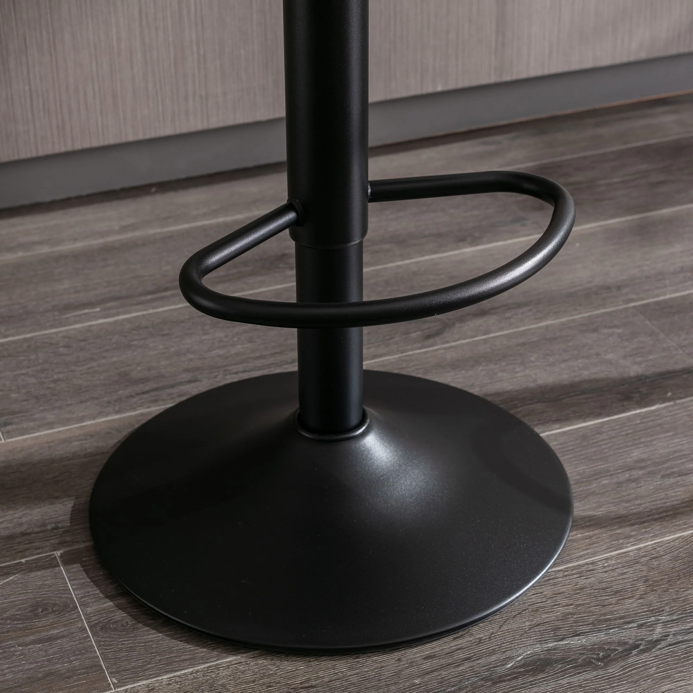 Adjustable Swivel Backless Bar Stool 1 PCS - 90117AB - Image 7