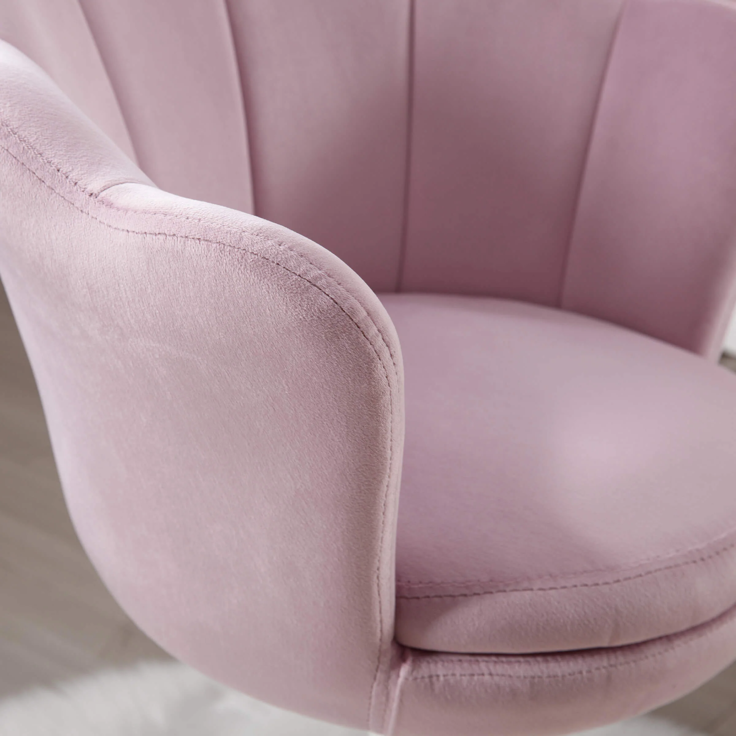 Adjustable Velvet Kids Shell Chair 1 PCS - 1342KC - Image 13
