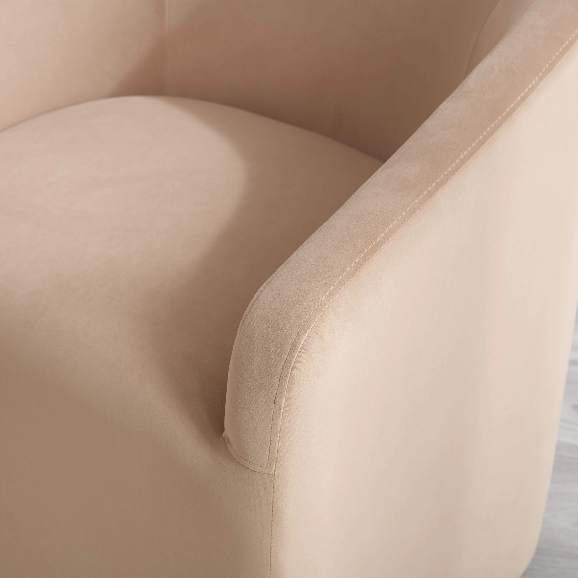 Barrel Dining Chair with Swivel Wheels 1 PCS - X297DC - Image 15