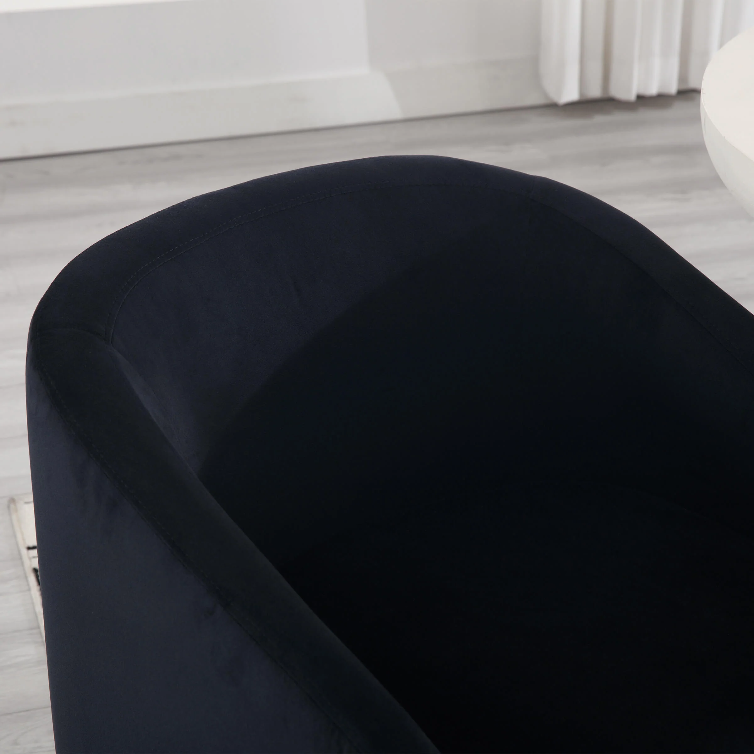 Barrel Dining Chair with Swivel Wheels 1 PCS - X297DC - Image 5
