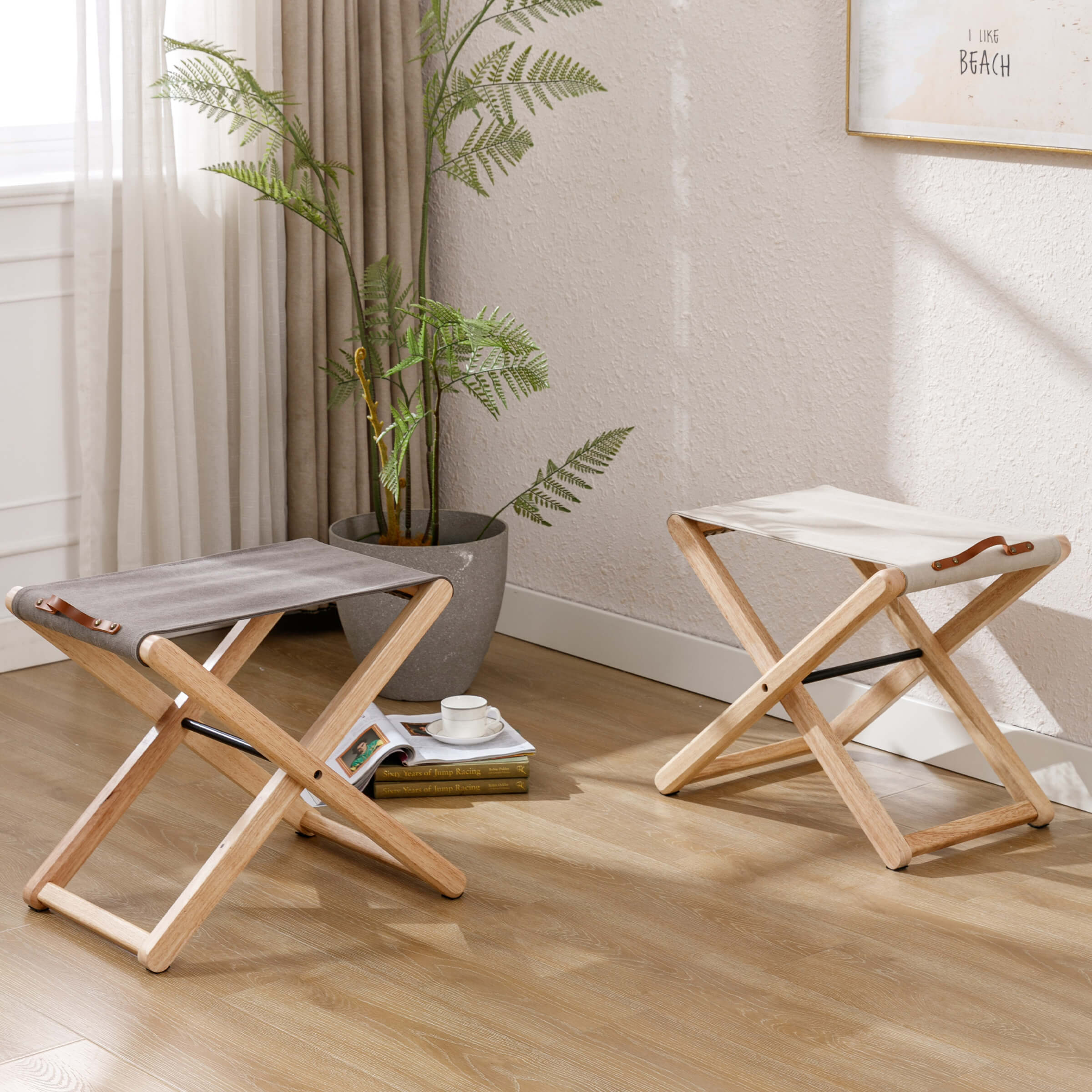 Folding Camping Stools Set of 2 - 2542OT - Image 15