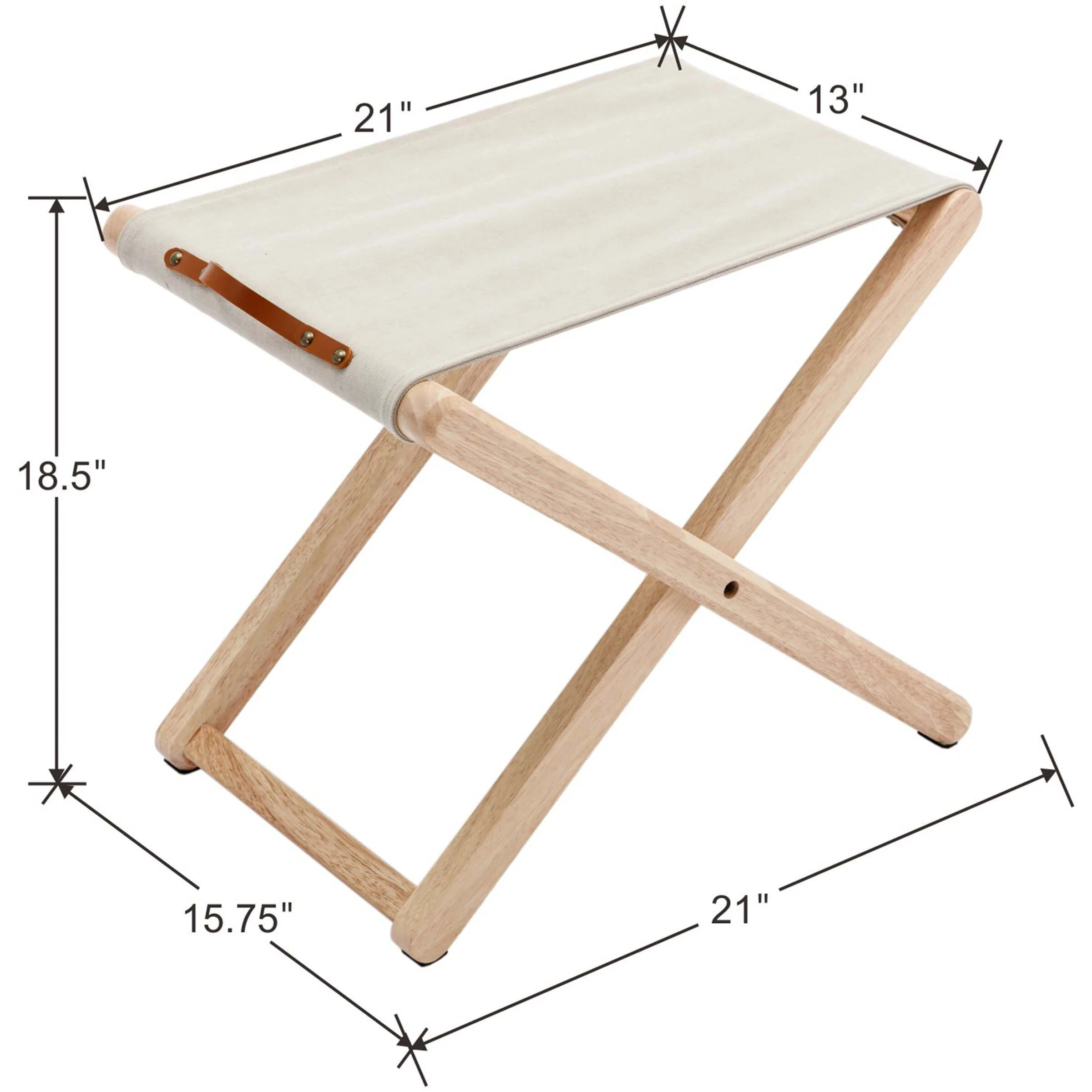 Folding Camping Stools Set of 2 - 2542OT - Image 7