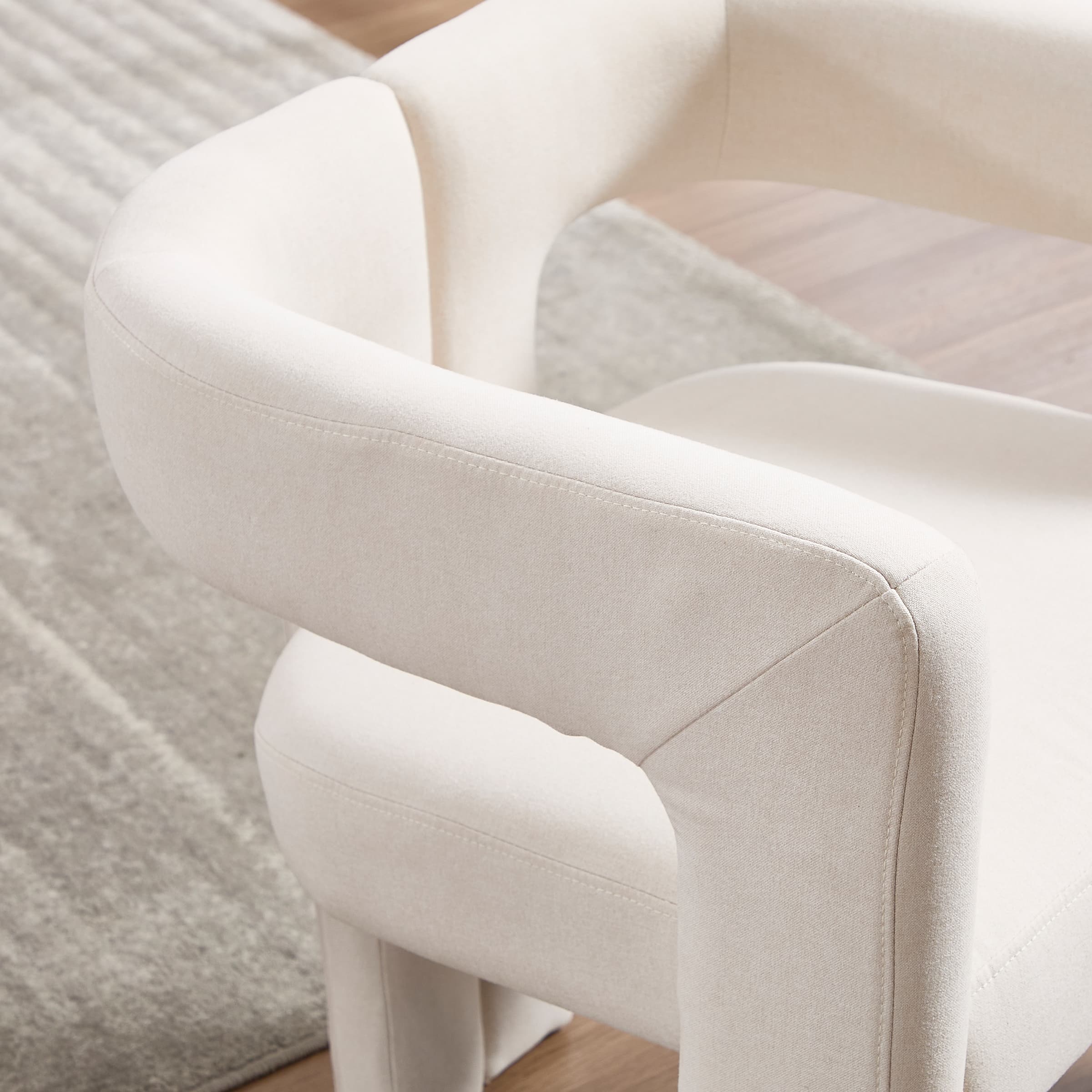 Modern Barrel Dining Chairs Set of 2 - 32003DC - Image 12