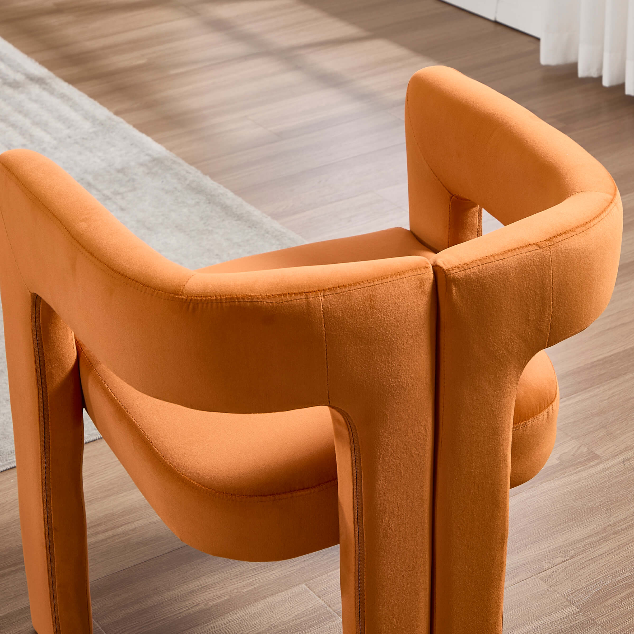 Modern Barrel Dining Chairs Set of 2 - 32003DC - Image 49