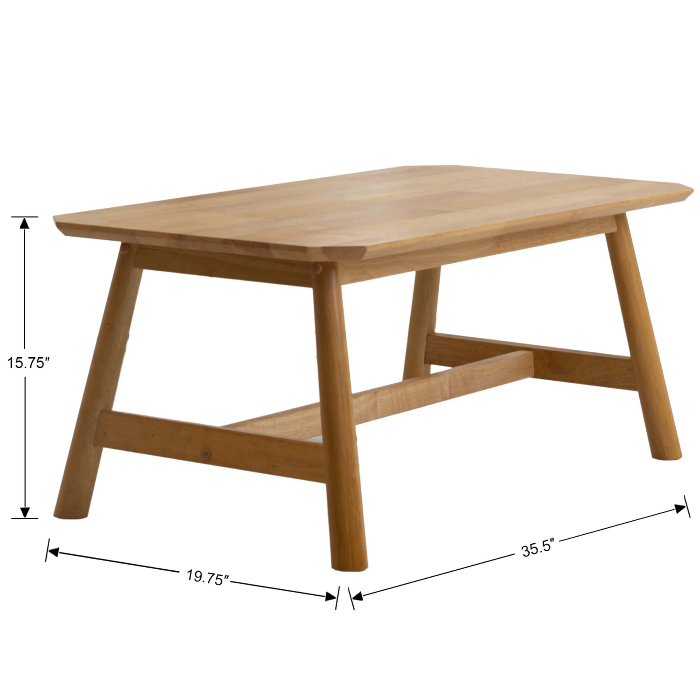Modern Classic Rectangular Coffee Tea Table - X724CT - Image 4
