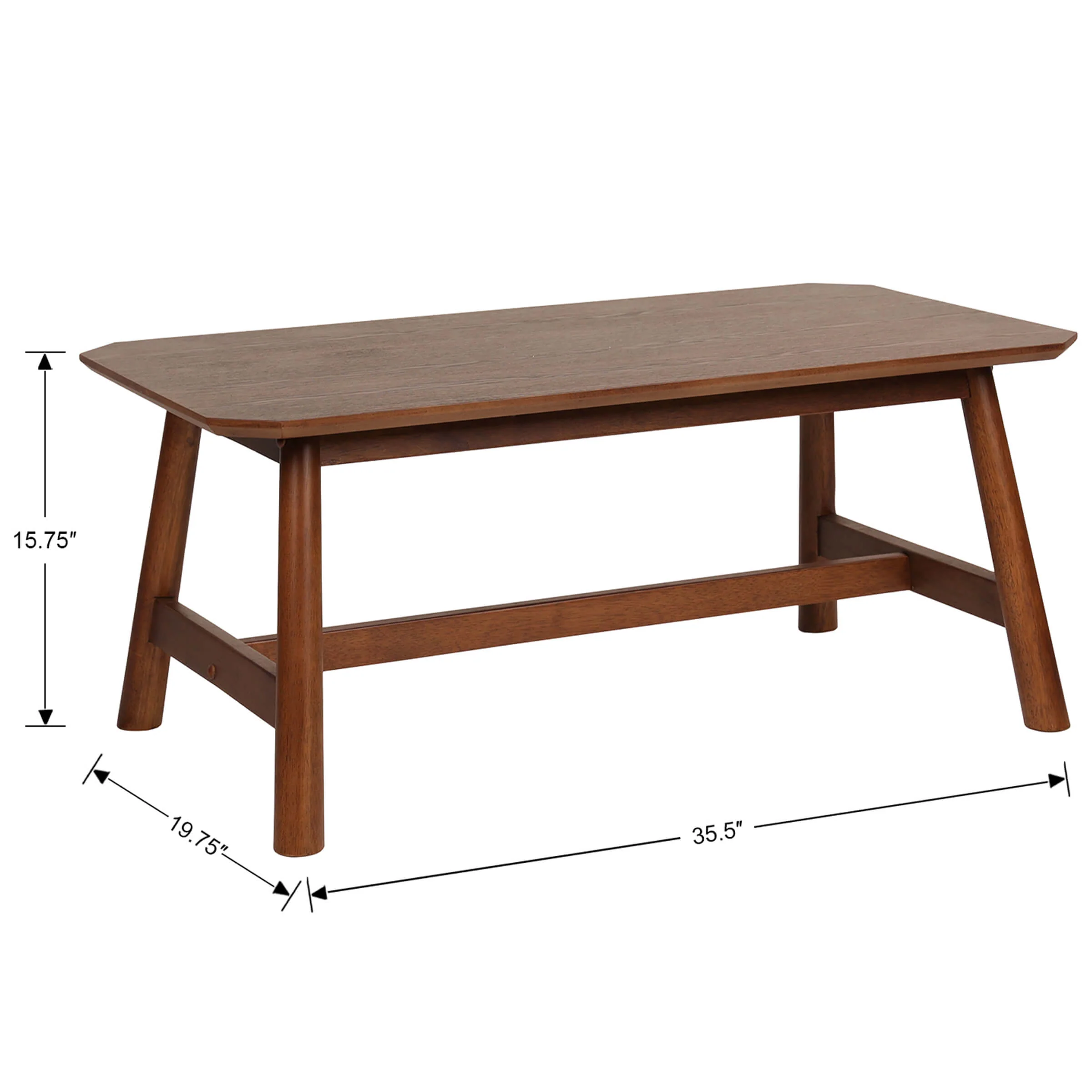 Modern Classic Rectangular Coffee Tea Table - X724CT - Image 9