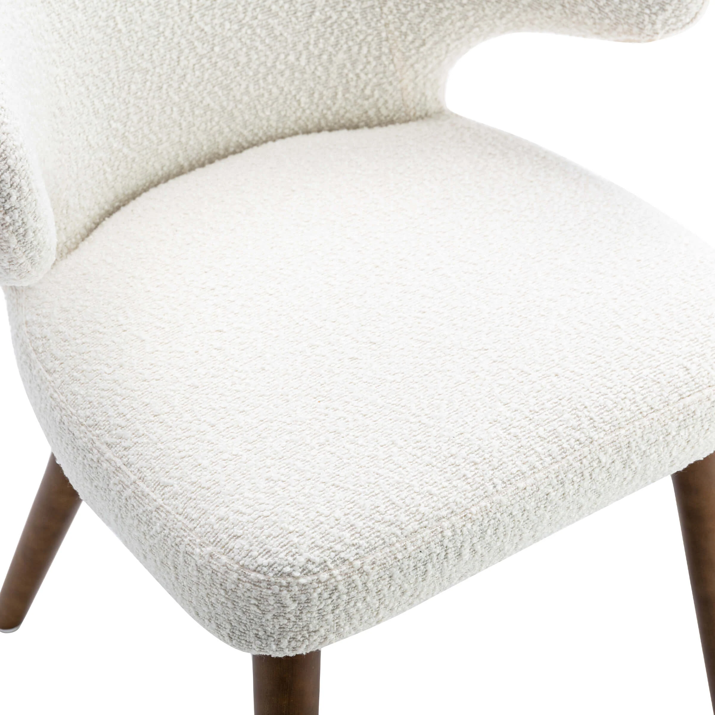 Modern Curved Armless Chairs Set of 2 - 8279DC - Image 15