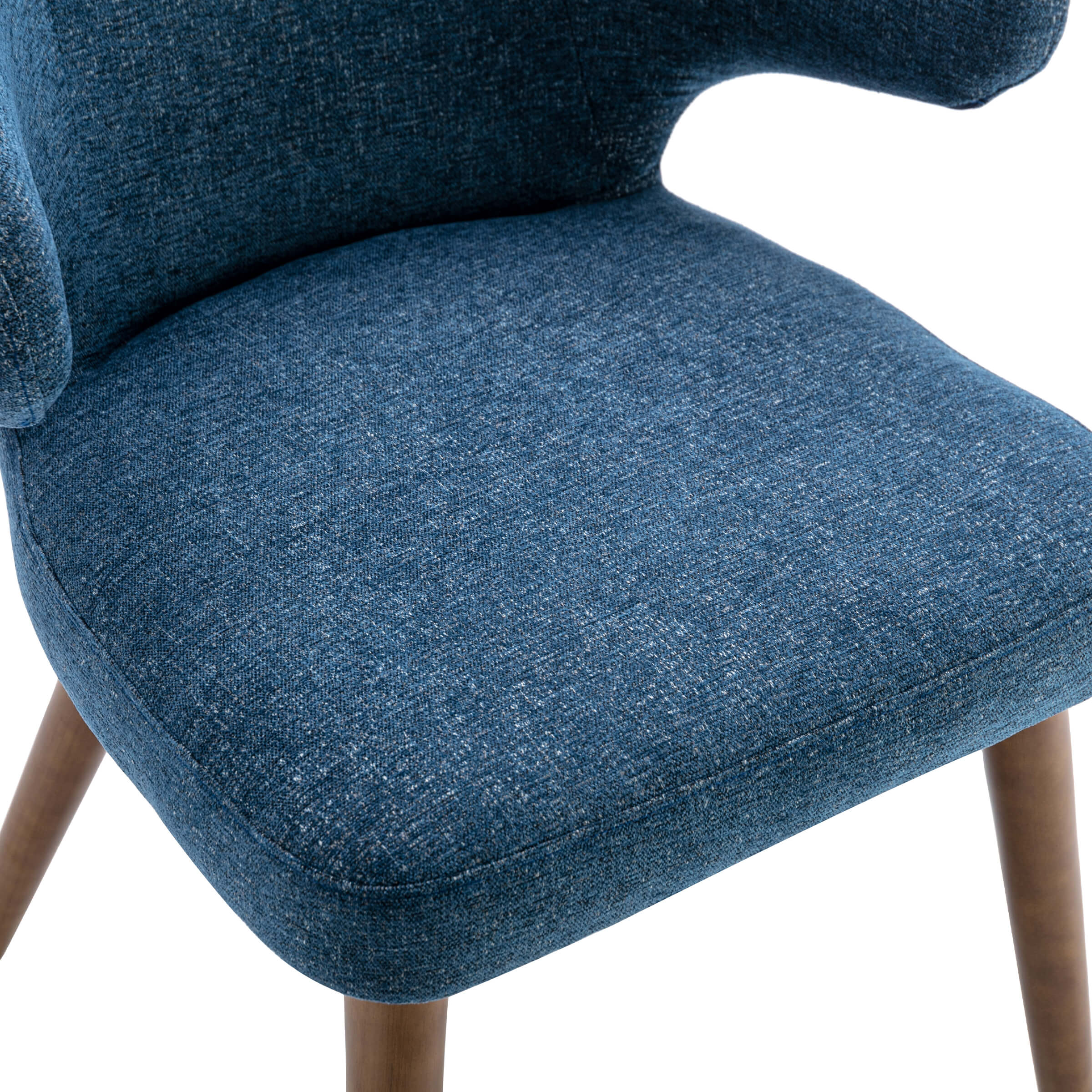 Modern Curved Armless Chairs Set of 2 - 8279DC - Image 7