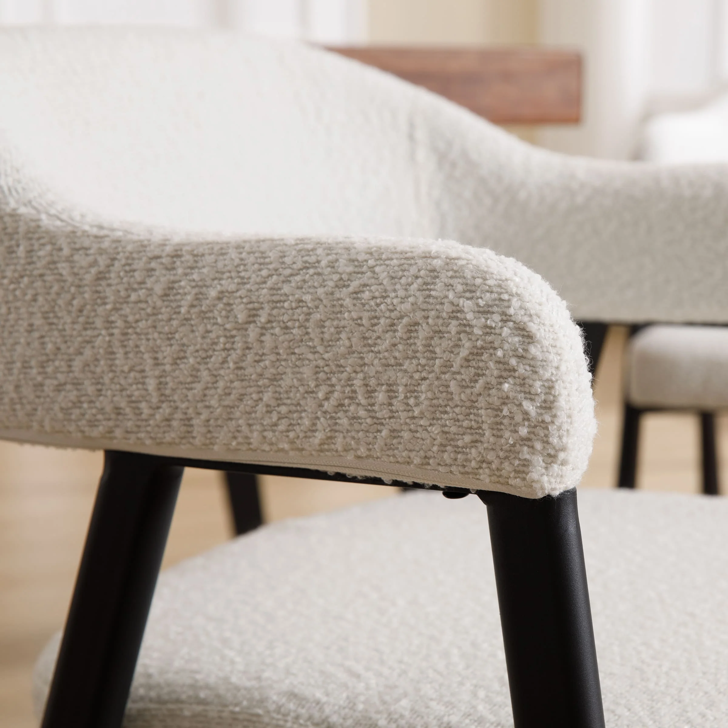 Modern Open Back Dining Chairs Set of 2 - 91530DC - Image 26