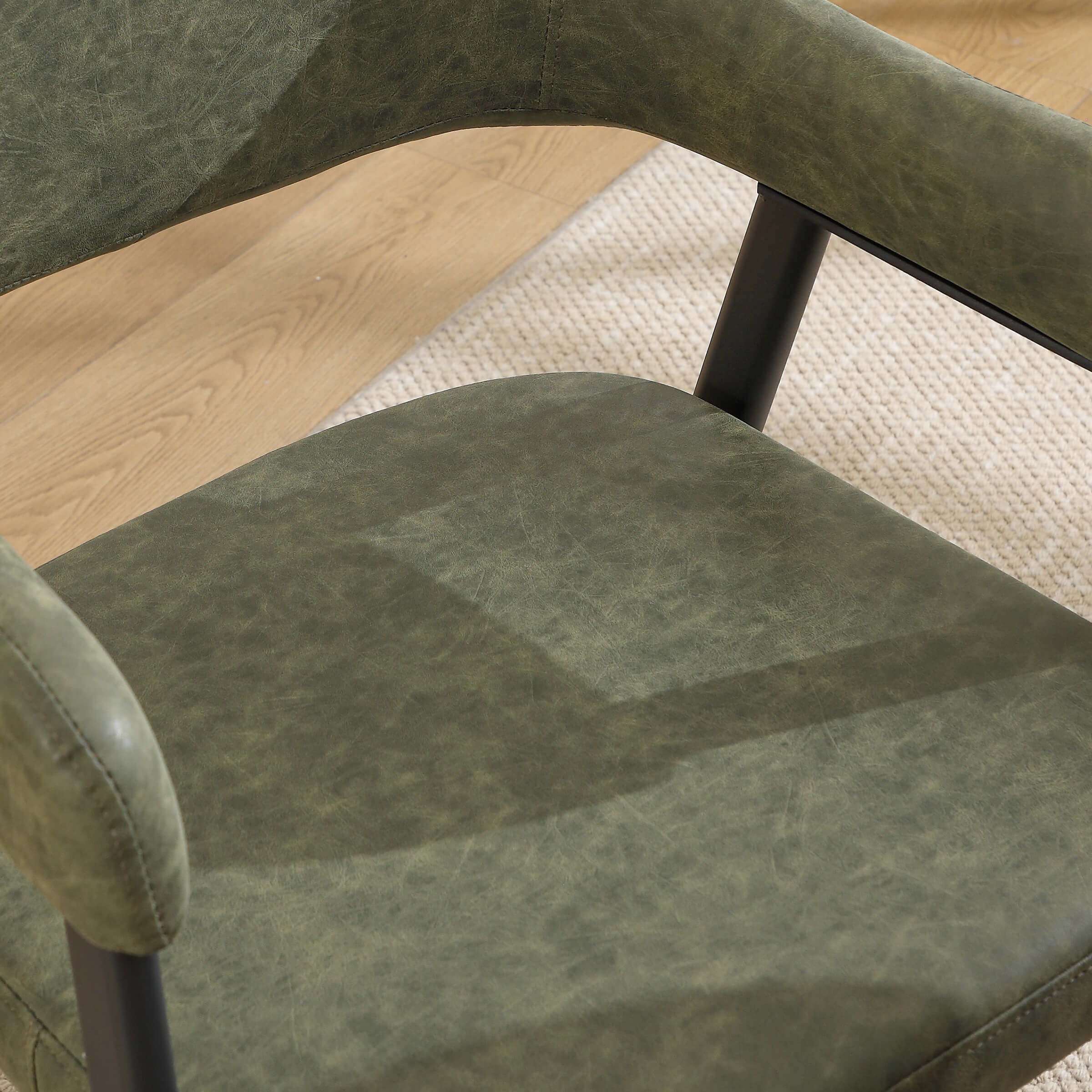 Modern Open Back Dining Chairs Set of 2 - 91530DC - Image 31
