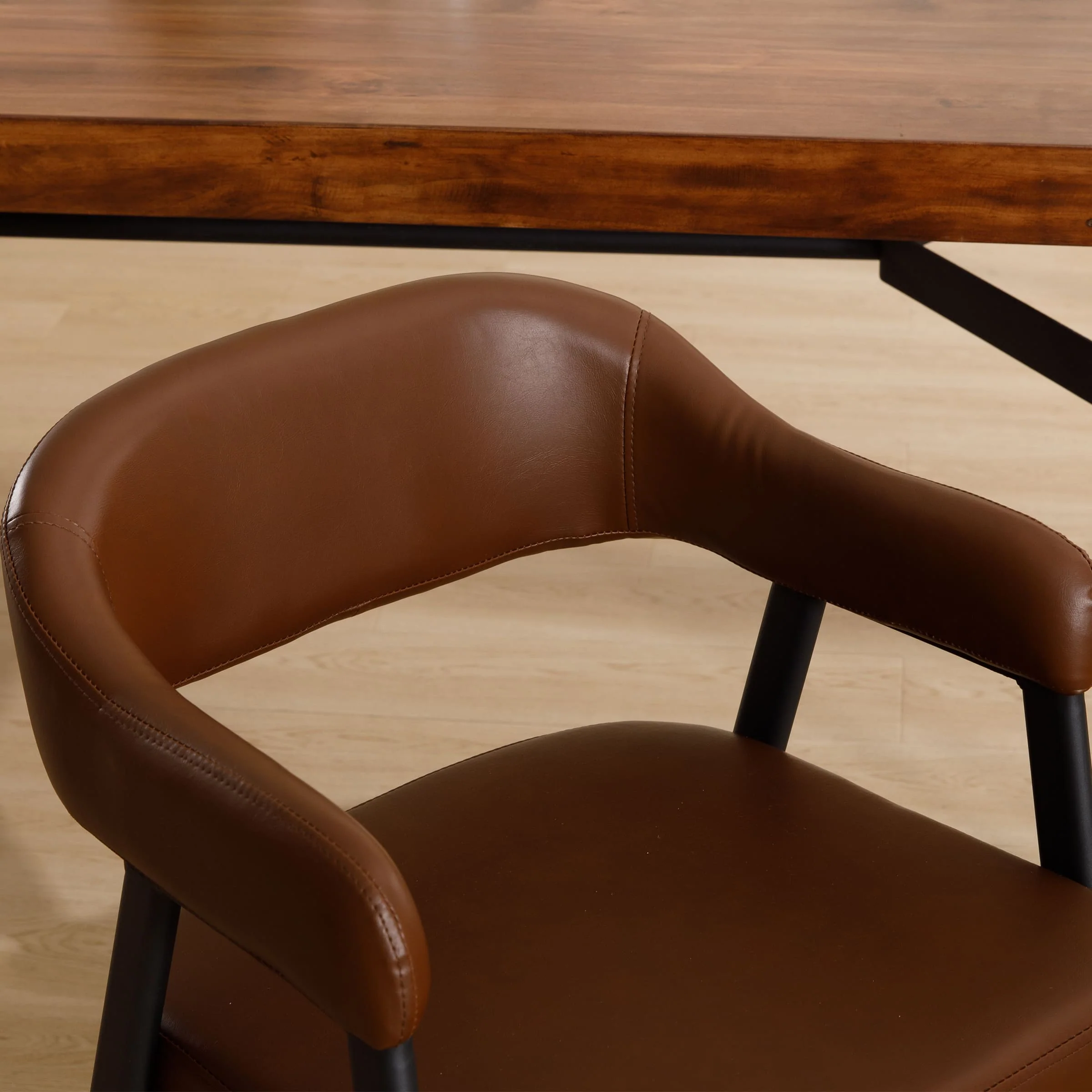 Modern Open Back Dining Chairs Set of 2 - 91530DC - Image 7