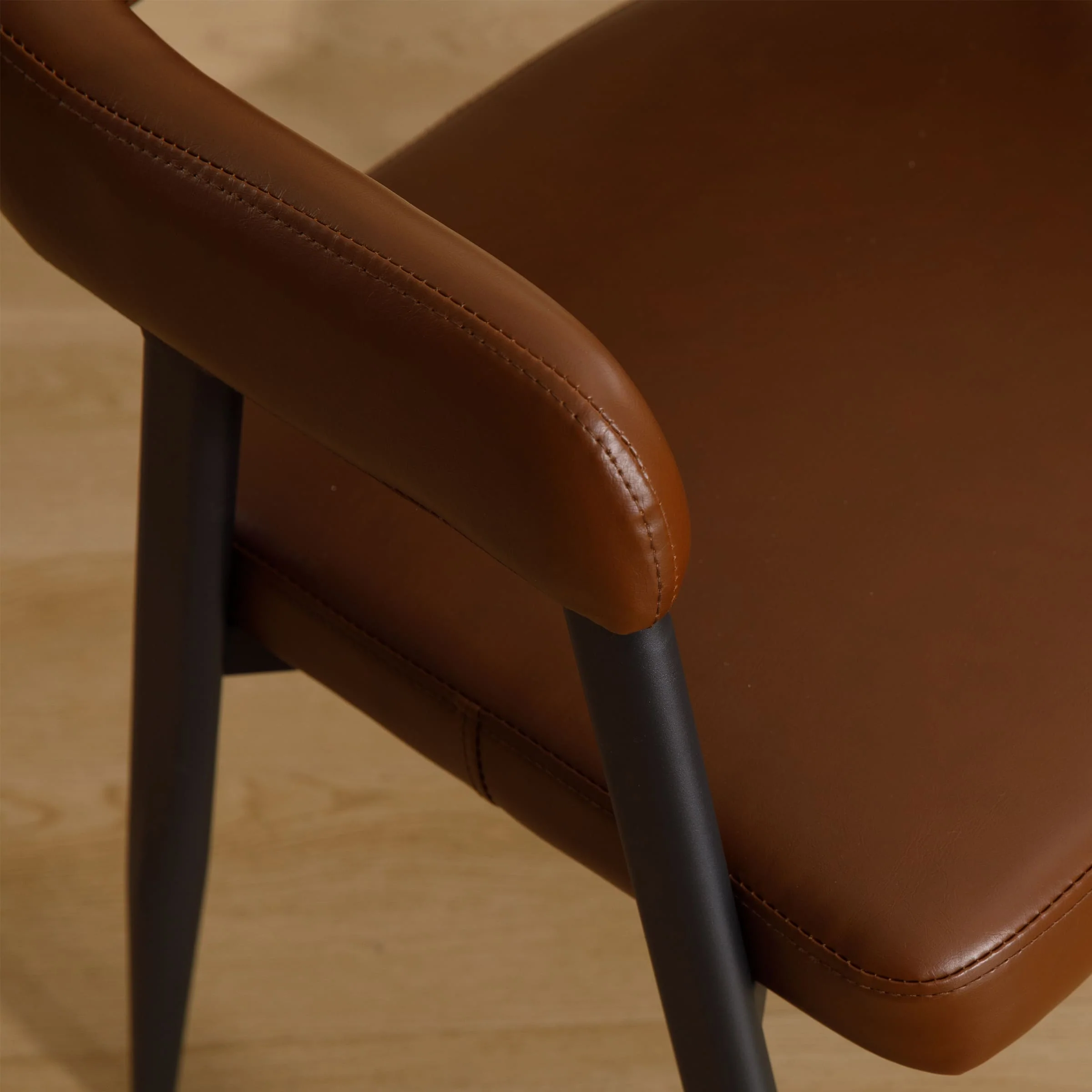 Modern Open Back Dining Chairs Set of 2 - 91530DC - Image 8
