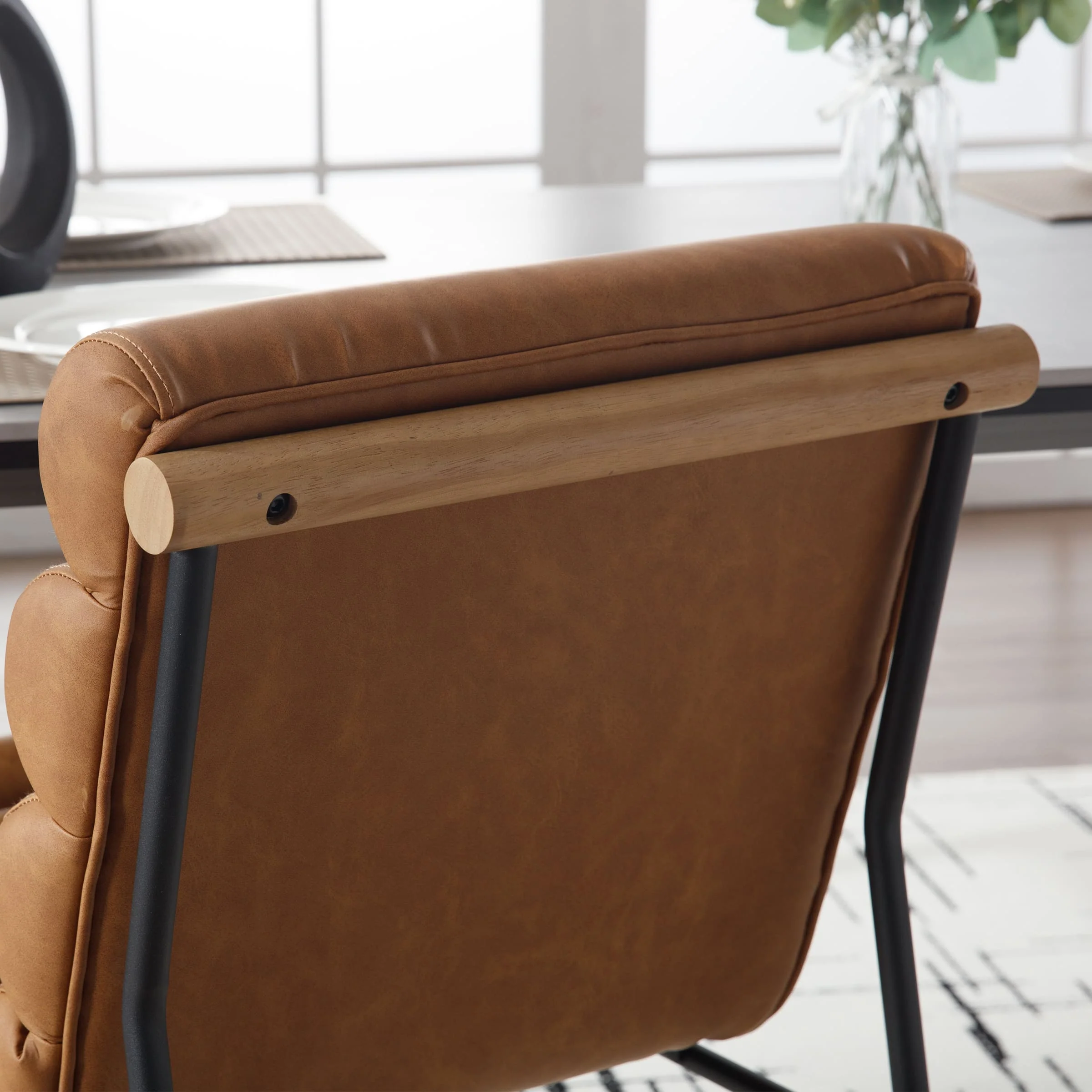 Modern Upholstered Dining Chairs Set of 2 - 10005DC - Image 16