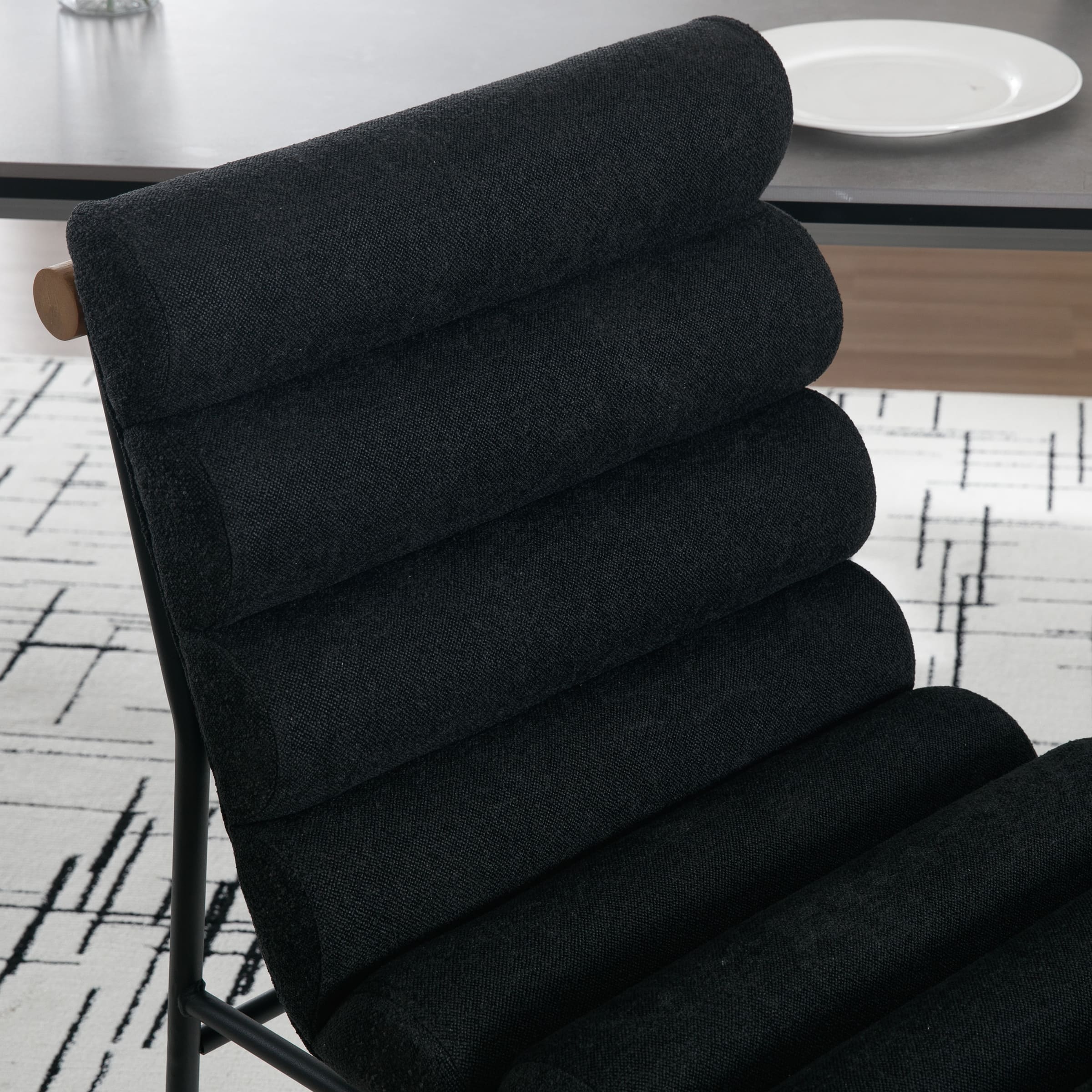 Modern Upholstered Dining Chairs Set of 2 - 10005DC - Image 4