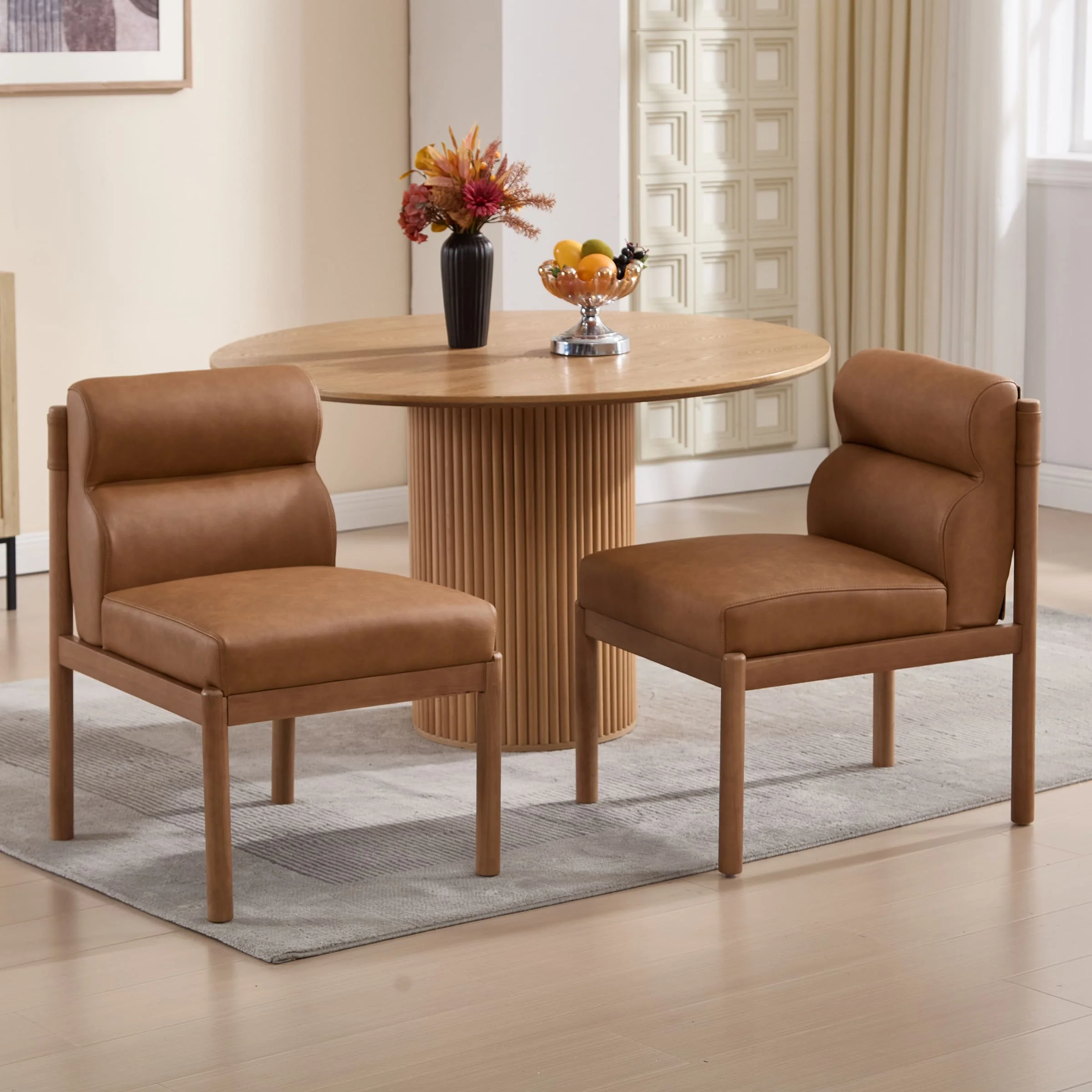 Modern Upholstered Dining Chairs Set of 2 - 3221DC - Image 10