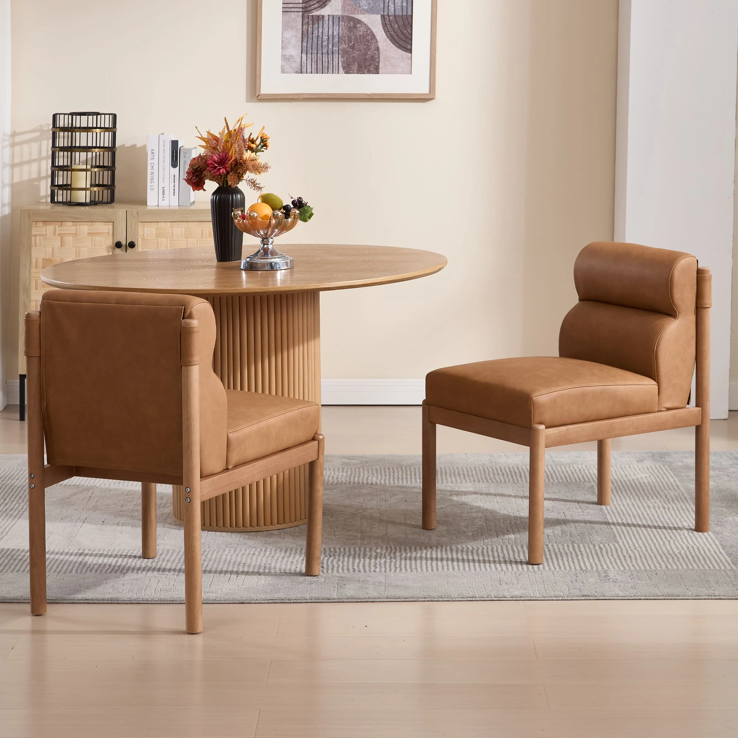 Modern Upholstered Dining Chairs Set of 2 - 3221DC - Image 11