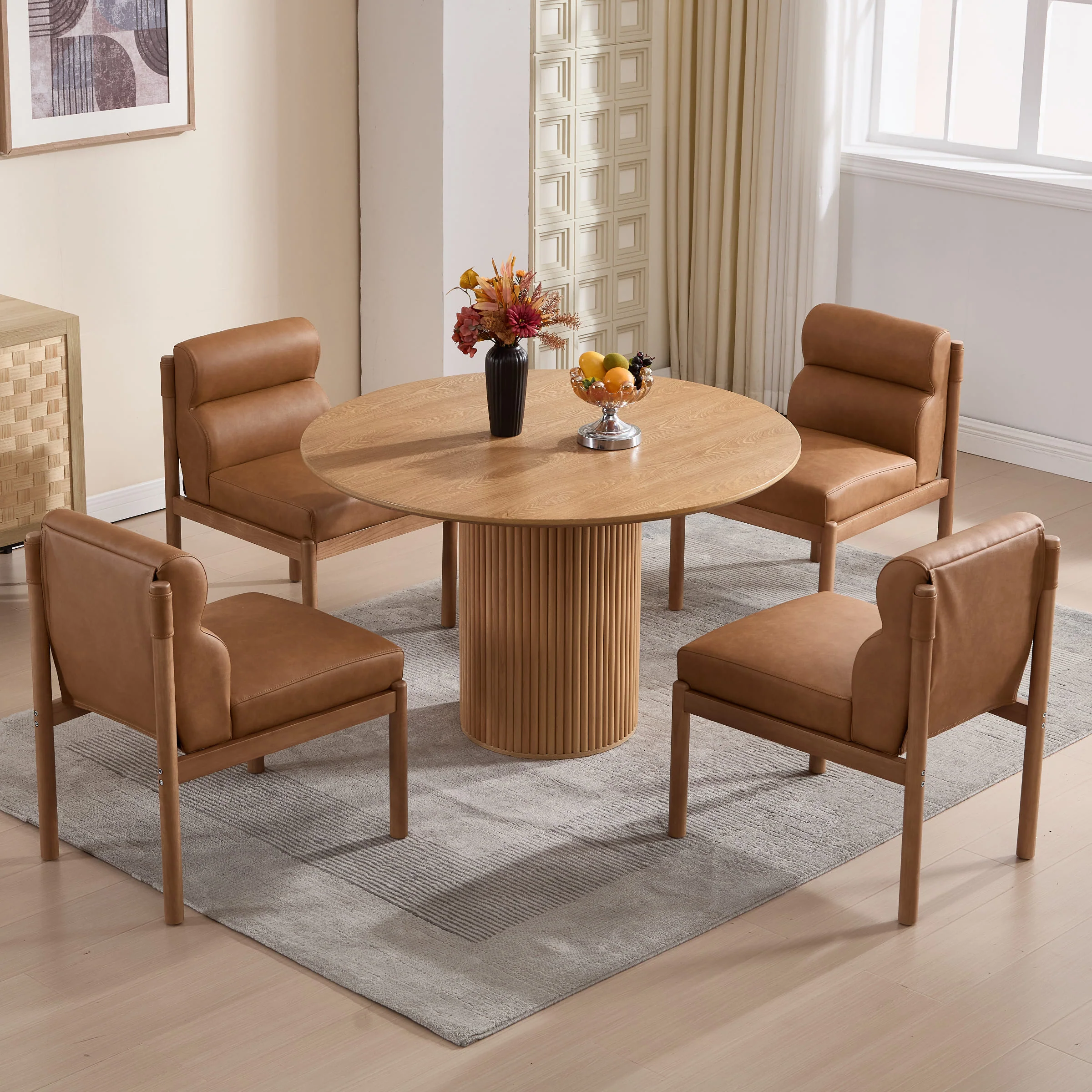 Modern Upholstered Dining Chairs Set of 2 - 3221DC - Image 12