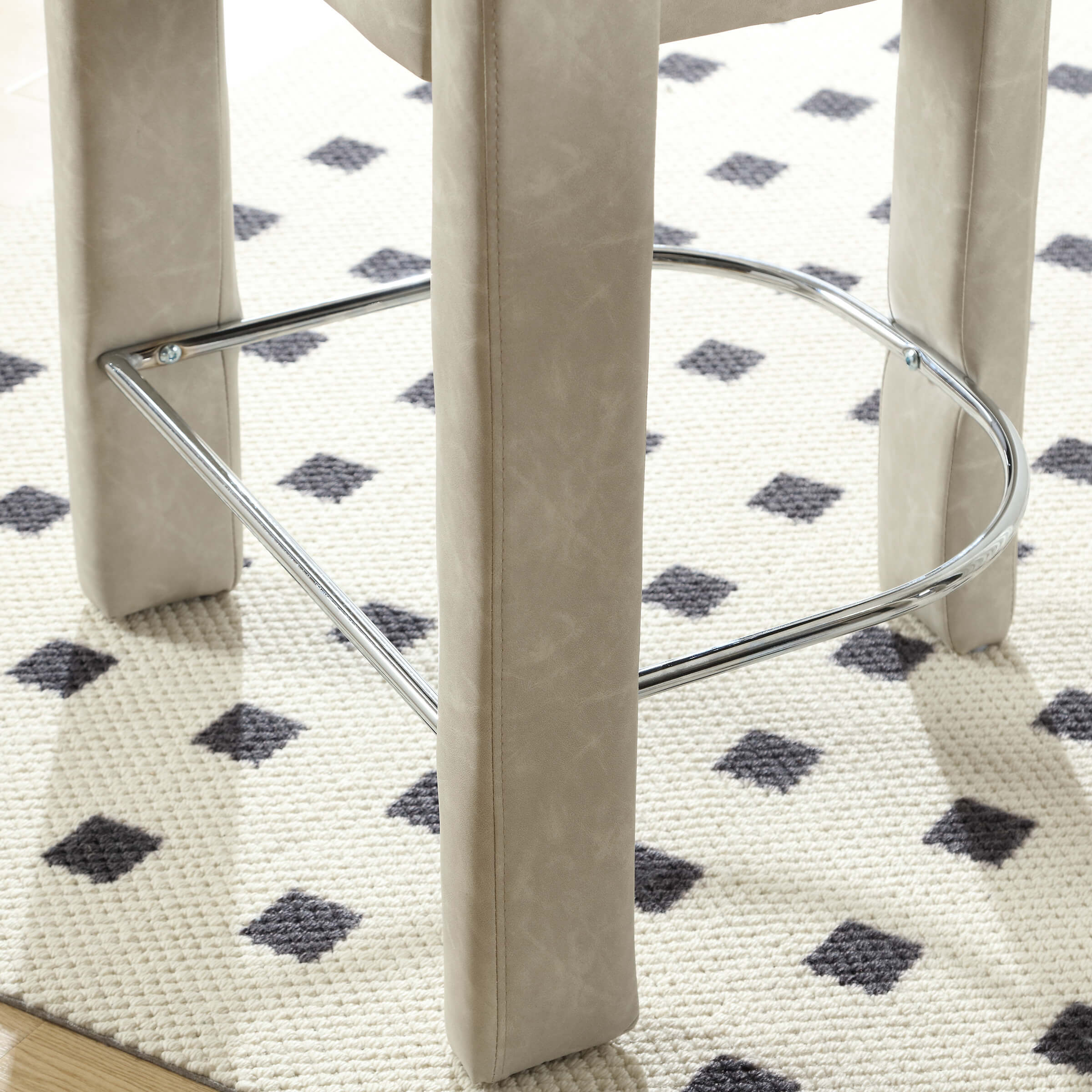 Open Back Counter Stool 1 PCS - 55011CS - Image 14