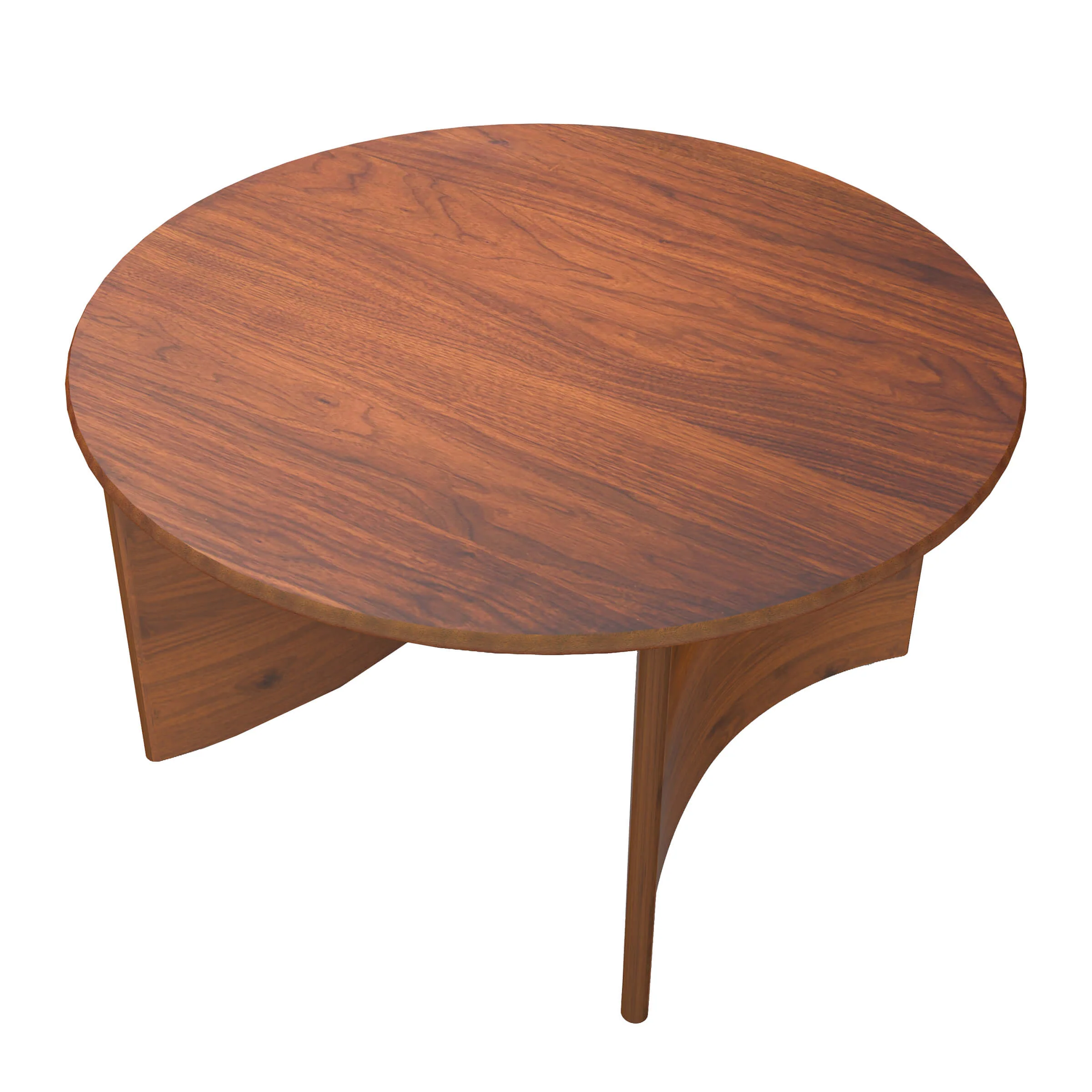 Round Coffee Table with Curved Base - X0061CT - Image 6
